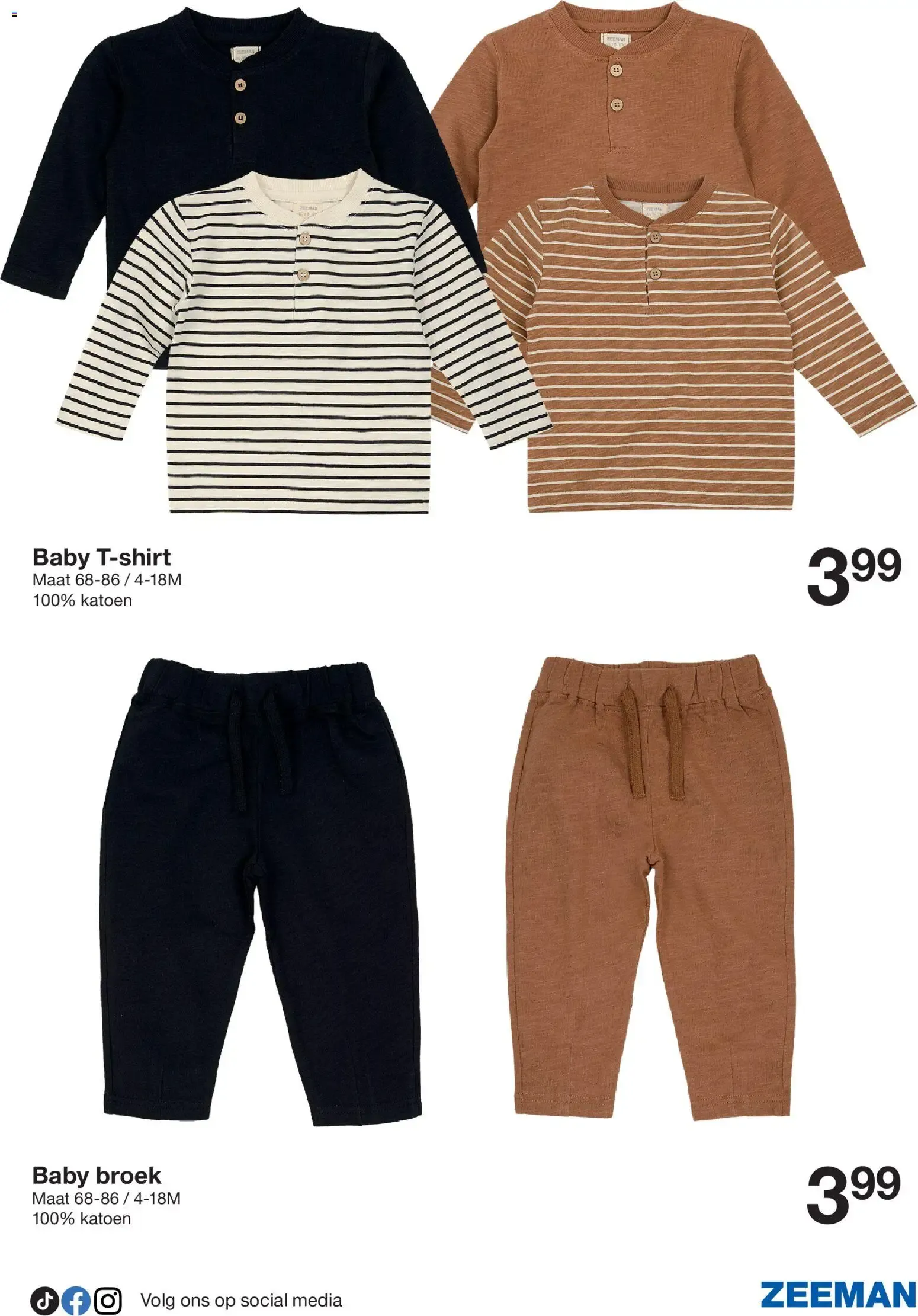 Zeeman: Nuevos Outfits para Bebé y Niño van 18 juli tot 24 juli 2026 - Folder pagina 7