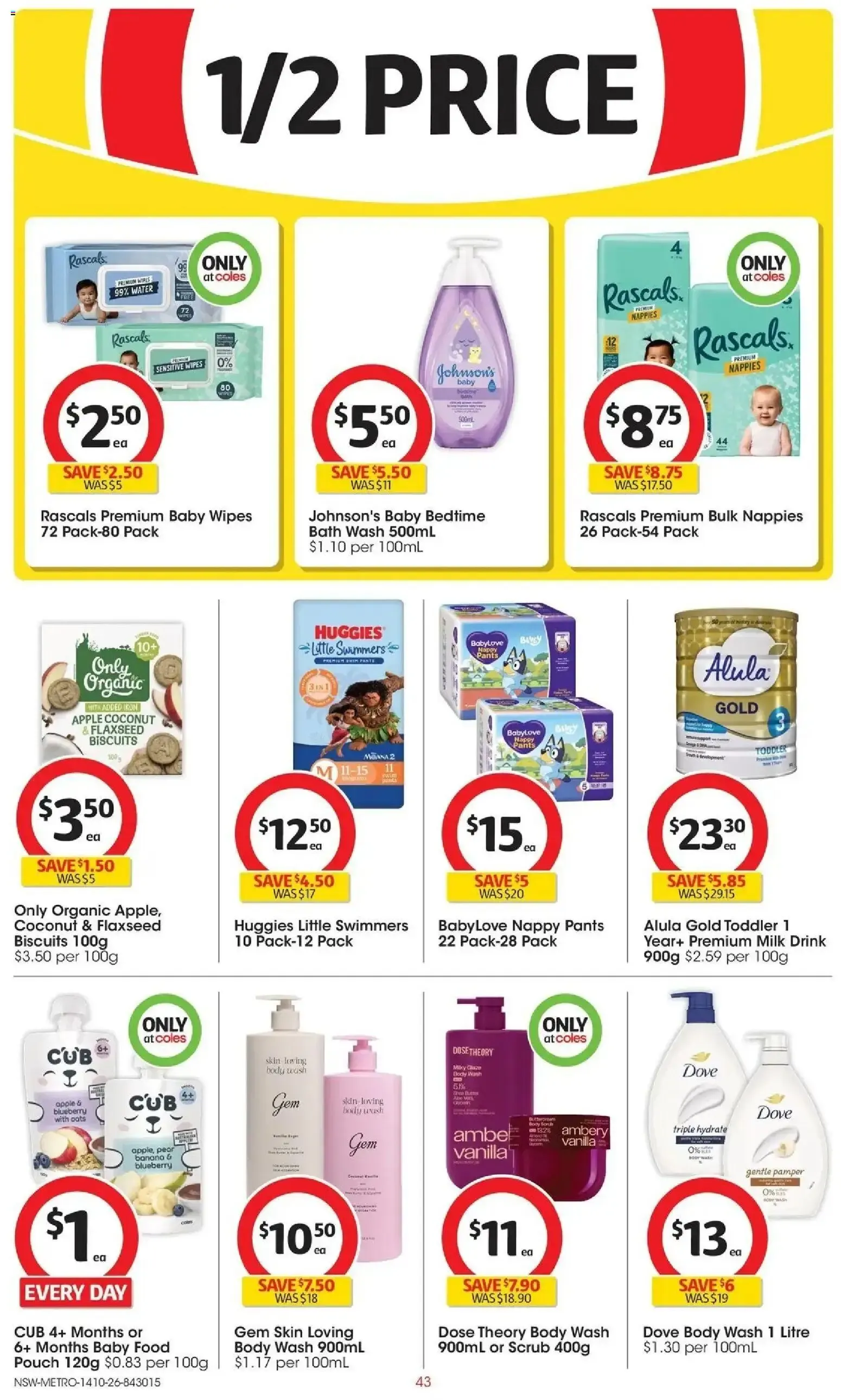 Coles catalogue valid from 14/10/2026 > Online Australia - Catalogue valid from 14 October to 20 October 2026 - page 43