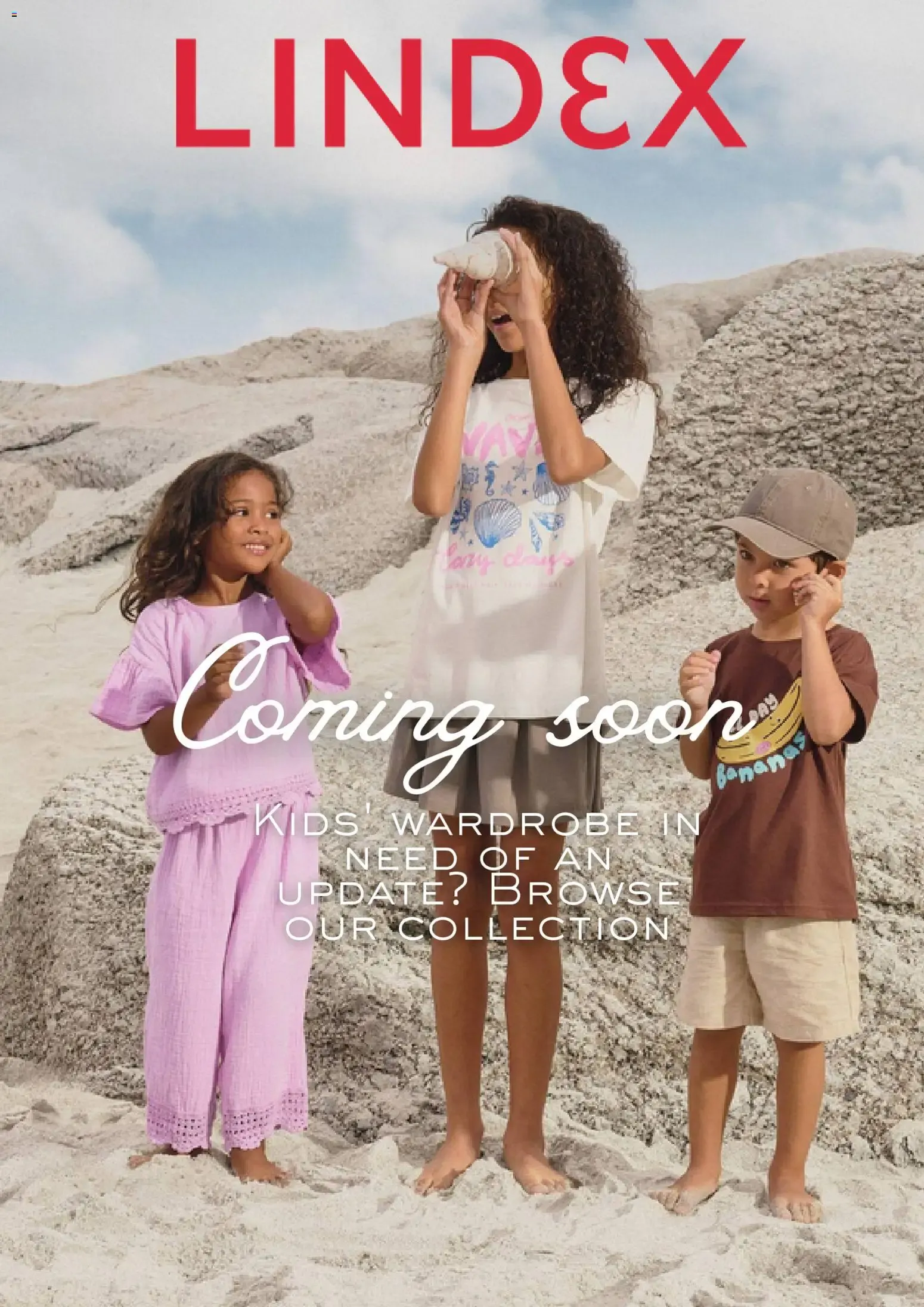 Lindex Kids' Wardrobe: Coming Soon Collection från 1 juni till 30 juni 2026 - Reklamblad sidor 1