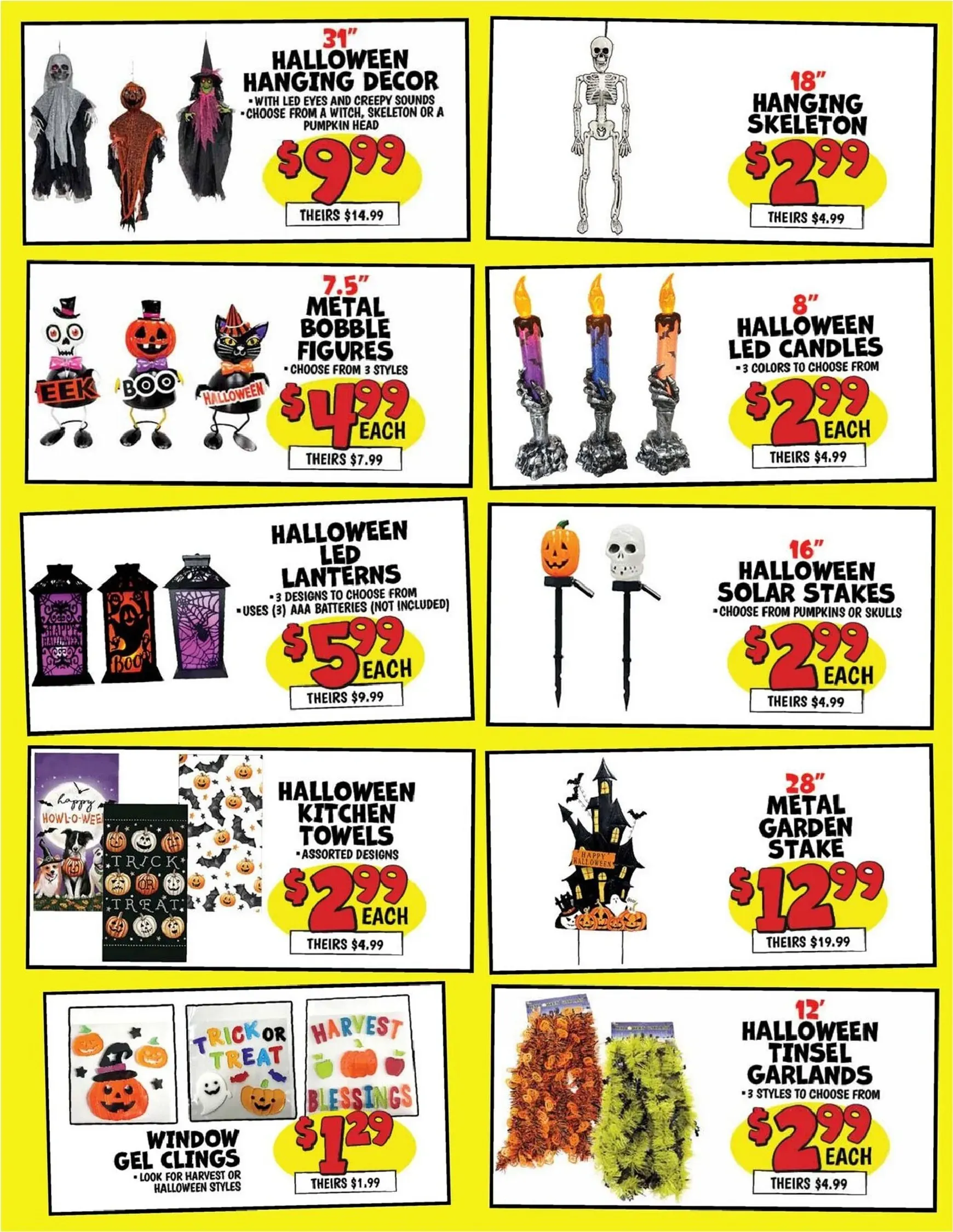 Weekly ad Ollie's Spooktacular Savings - Halloween from August 21 to August 27 2026 - Page 2