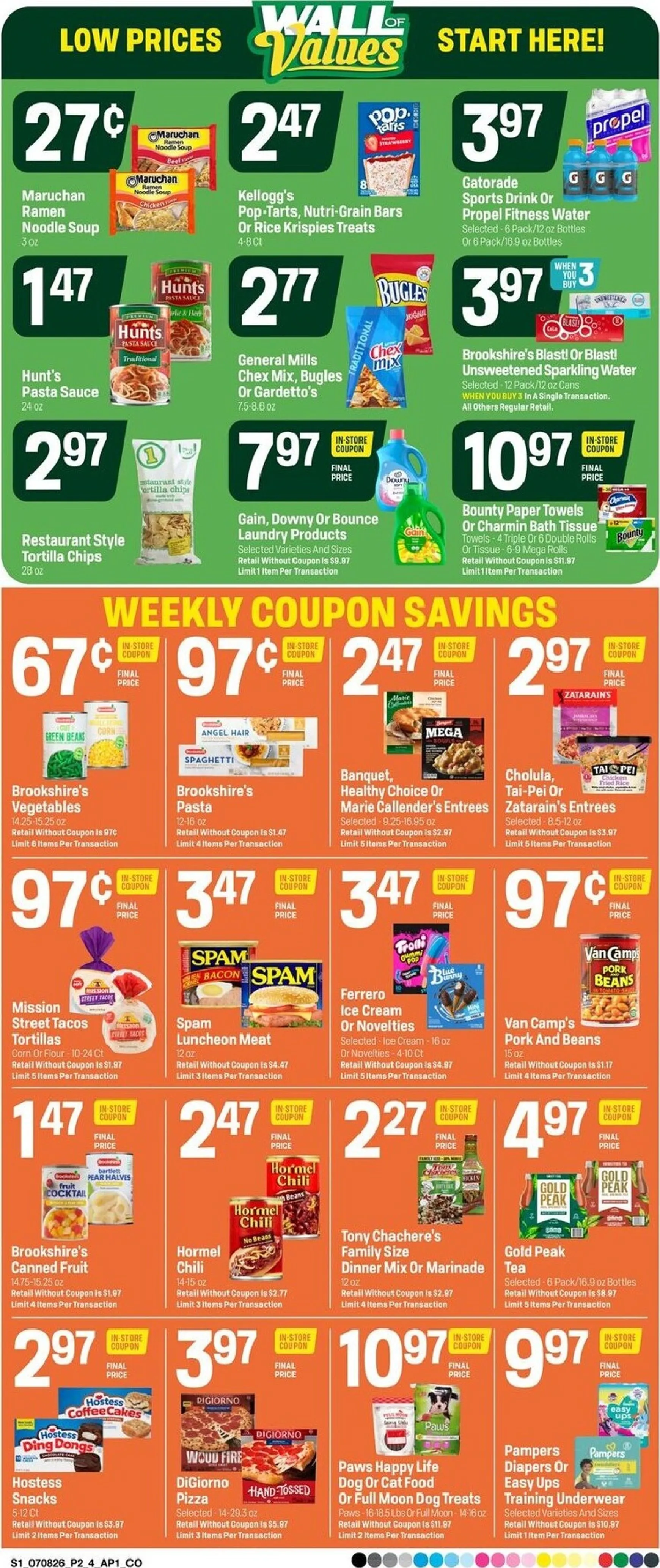 Weekly ad Current Super 1 Foods leaflet valid from Wednesday 07/08/2026 to Tuesday 07/14/2026 from July 8 to July 14 2026 - Page 2