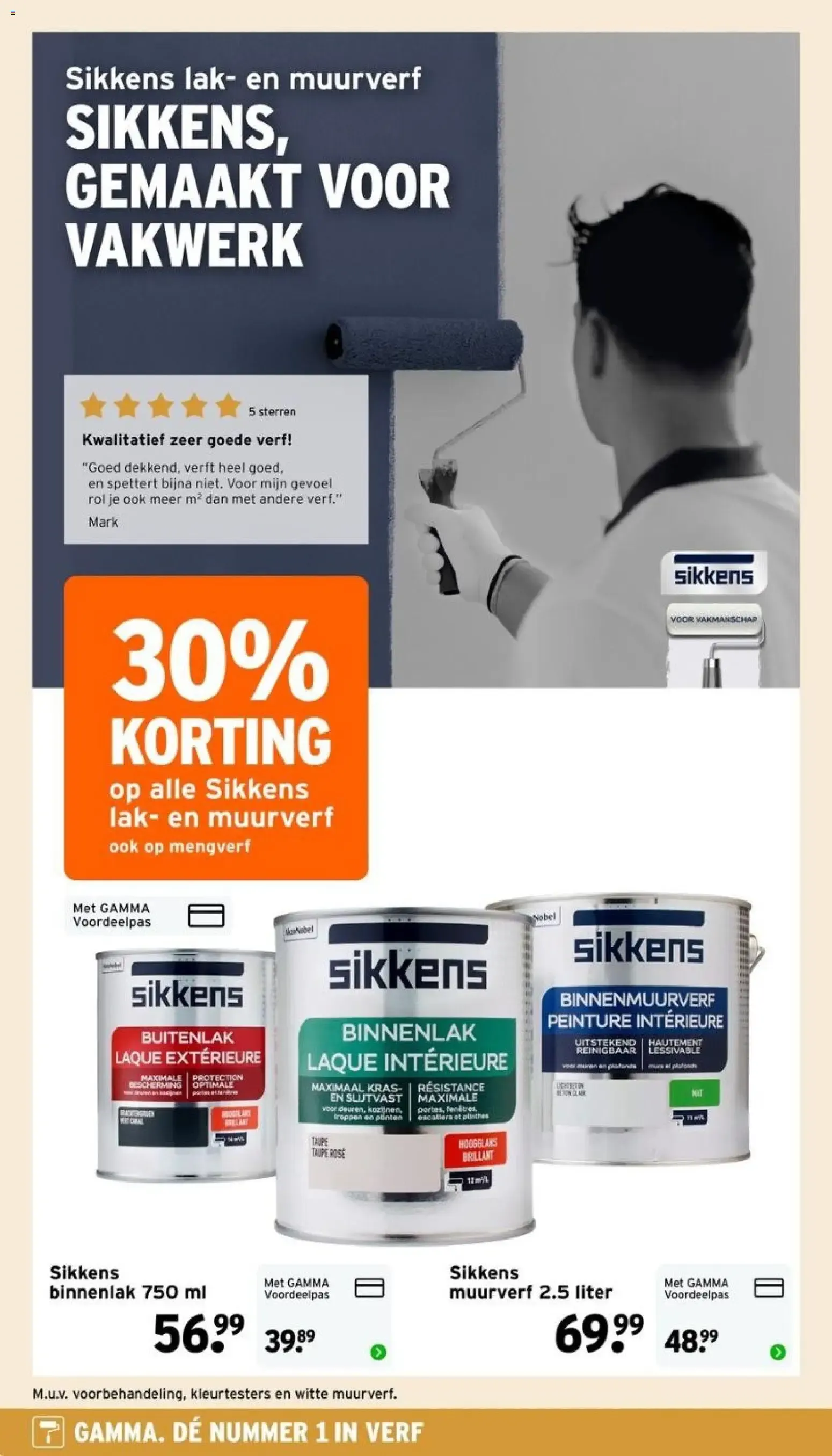 GAMMA: 6 WEKEN LANG DE BESTE VERFDEALS van 13 juli tot 23 augustus 2026 - Folder pagina 10