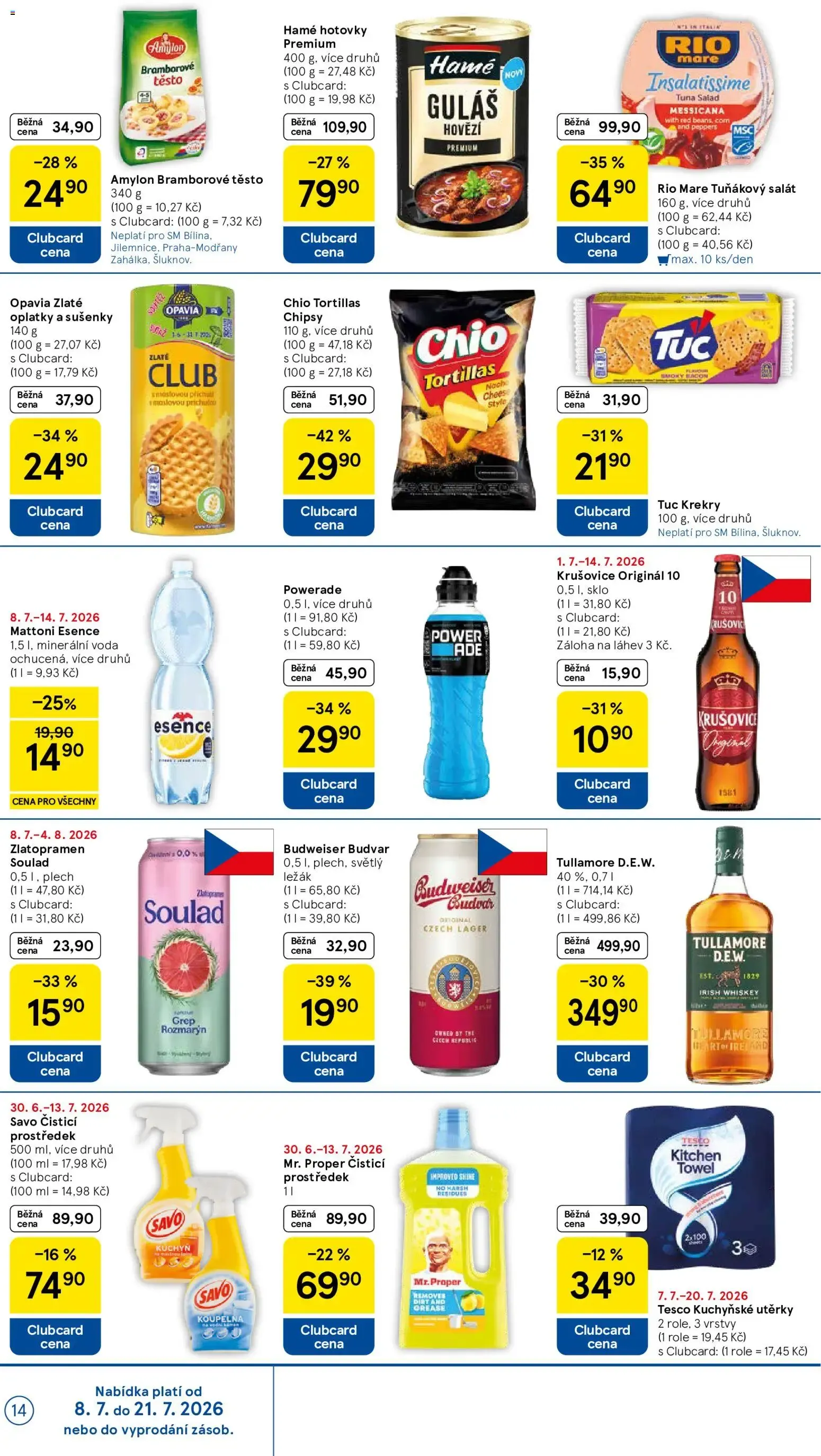 Tesco leták na tento + příští týden 08.07.2026 - 8. července 14. července 2026 - Page 14