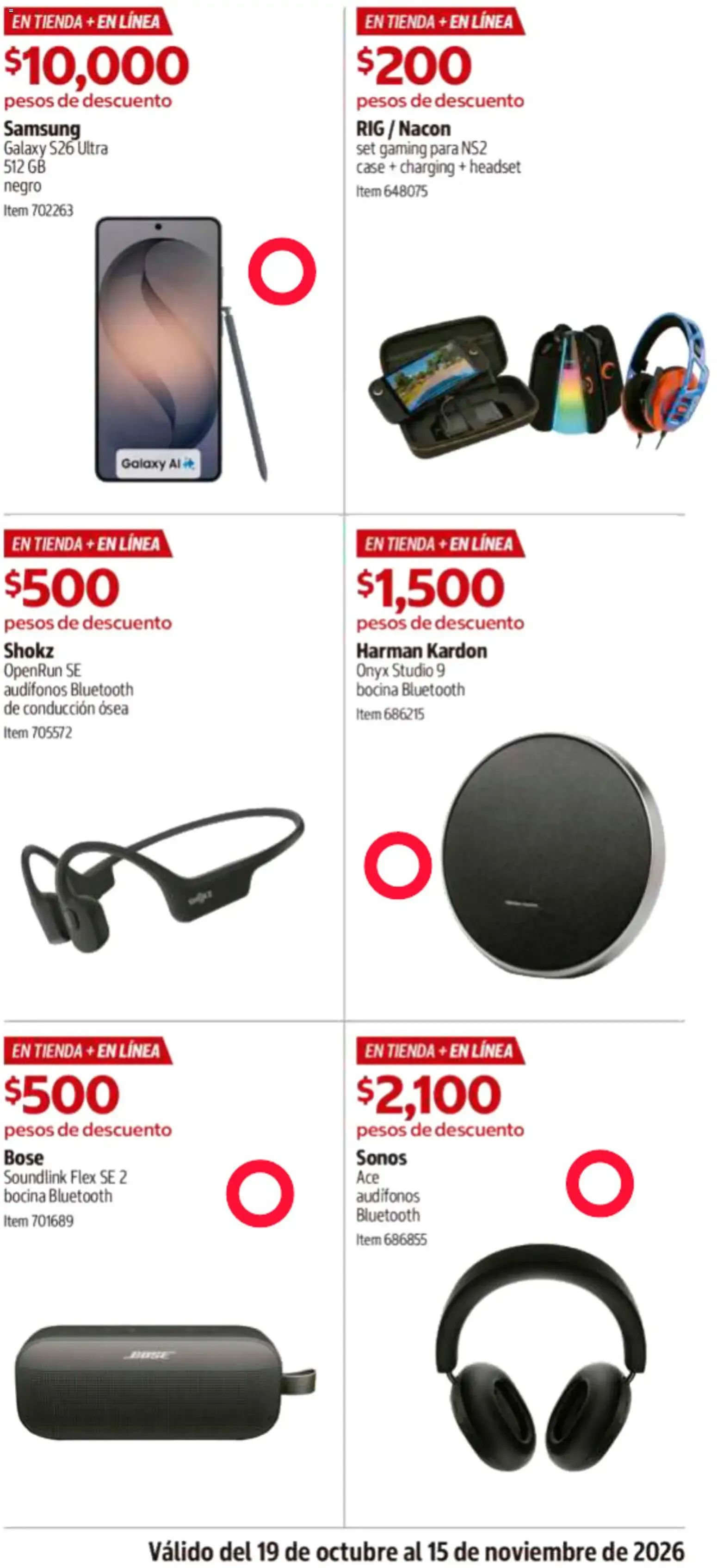Catálogo de Catálogo COSTCO de 19/10/2026 - ofertas y promociones 19 de octubre al 15 de noviembre 2026 - Pagina 7