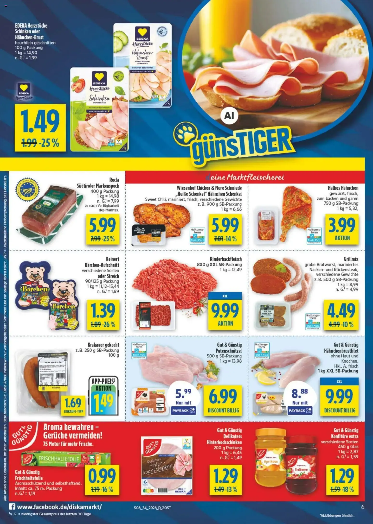Diska Prospekt (ab 17.08.2026) zum Blättern von 17. August bis 22. August 2026 - Prospekt seite 6