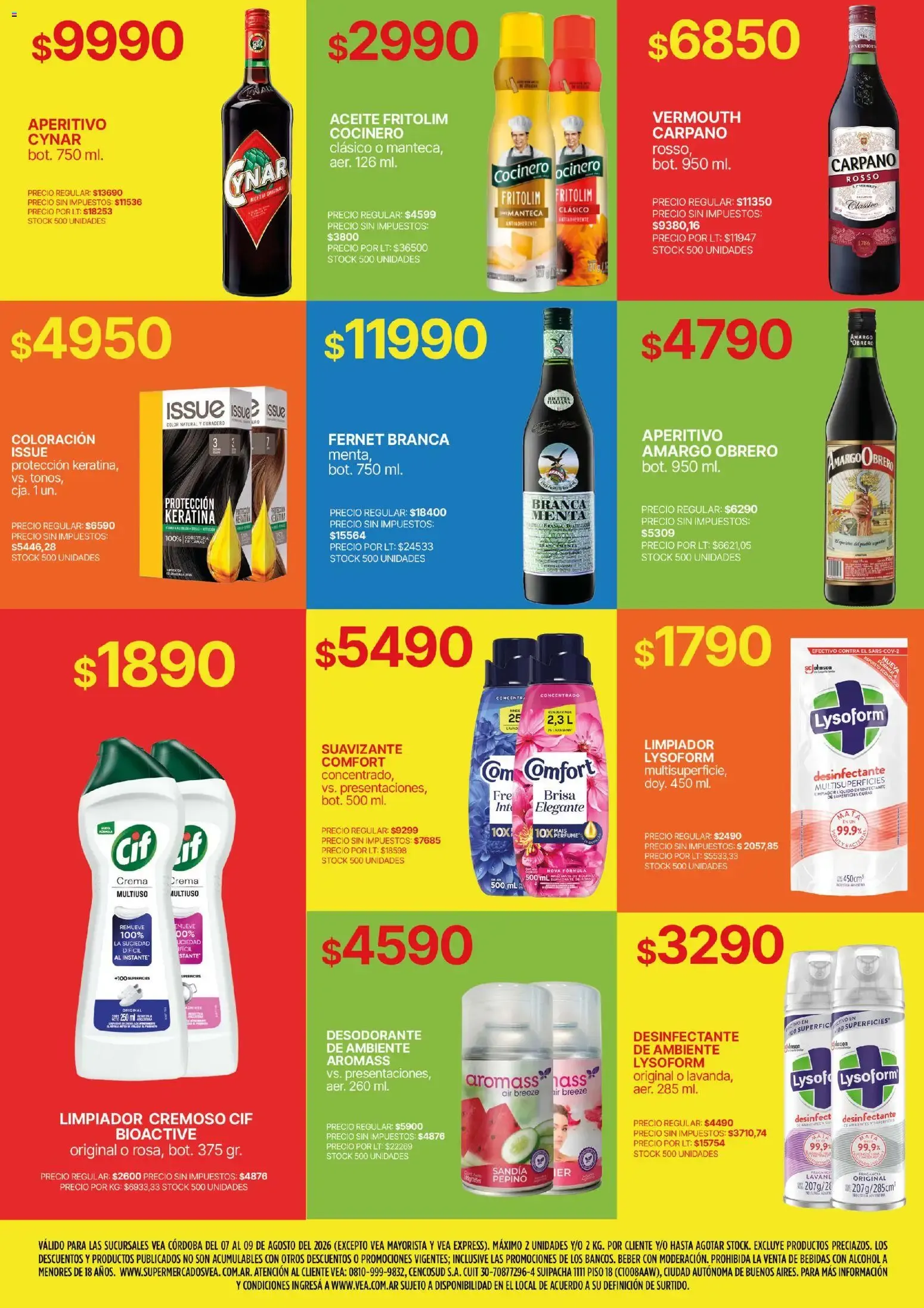 Ofertas de Vea - Fin de semana de ahorro Córdoba del 07/08/2026 - 09/08/2026 7 de agosto al 9 de agosto 2026 - Página 8 del catálogo