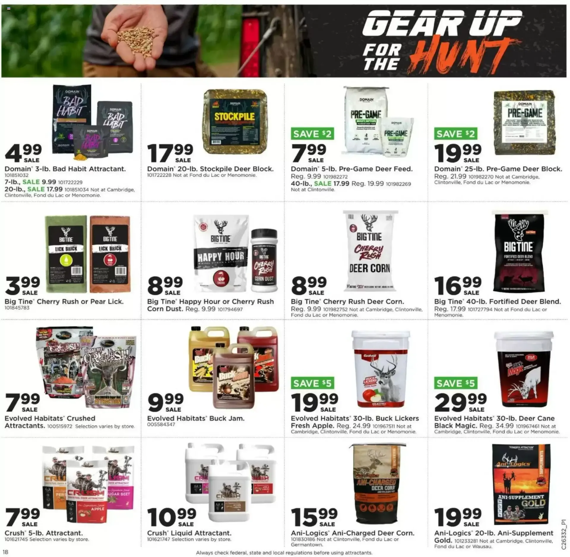 Weekly promotion Fleet Farm - Gear Up For The Hunt spanning from August 10 to August 23 2026 - Page 18 for Catalogue 365
