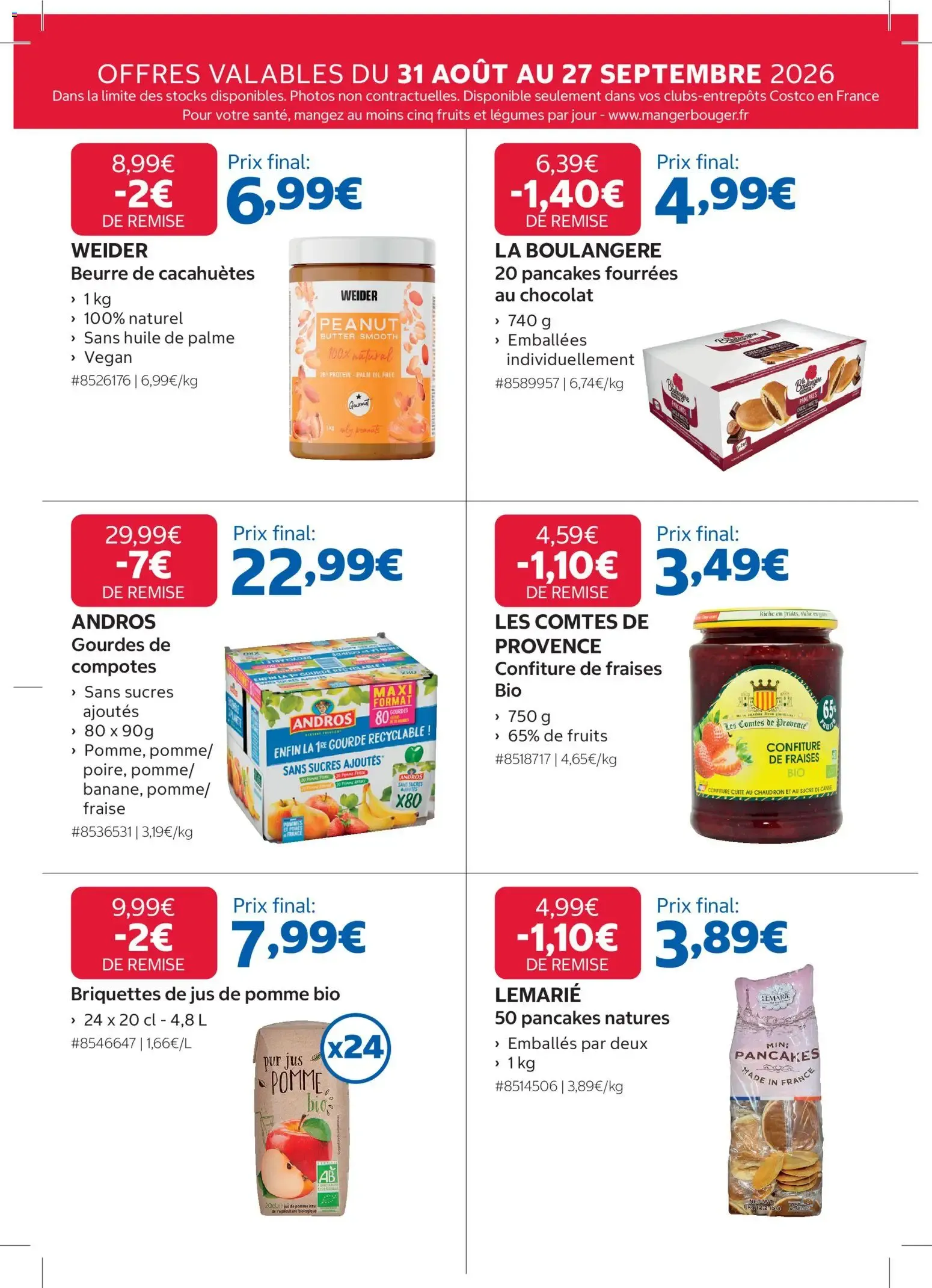 Costco catalogue à partir du 31/08/2026 - promo en ligne du 31 août au 27 septembre 2026 - Catalogue page 9