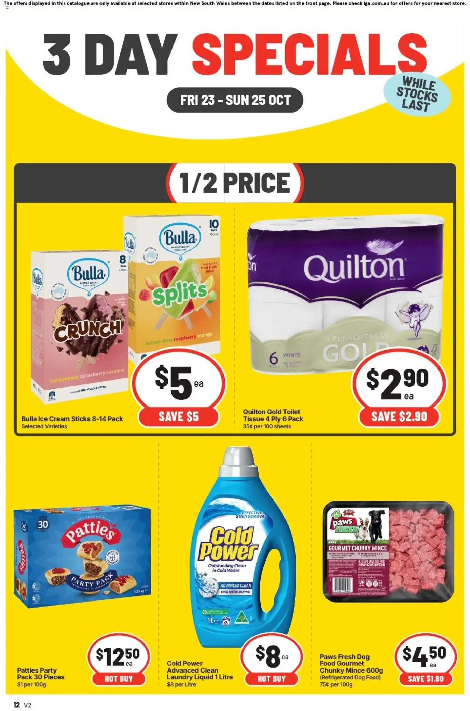 3 DAY SPECIALS - Catalogue valid from 23 October to 25 October 2026 - page 2