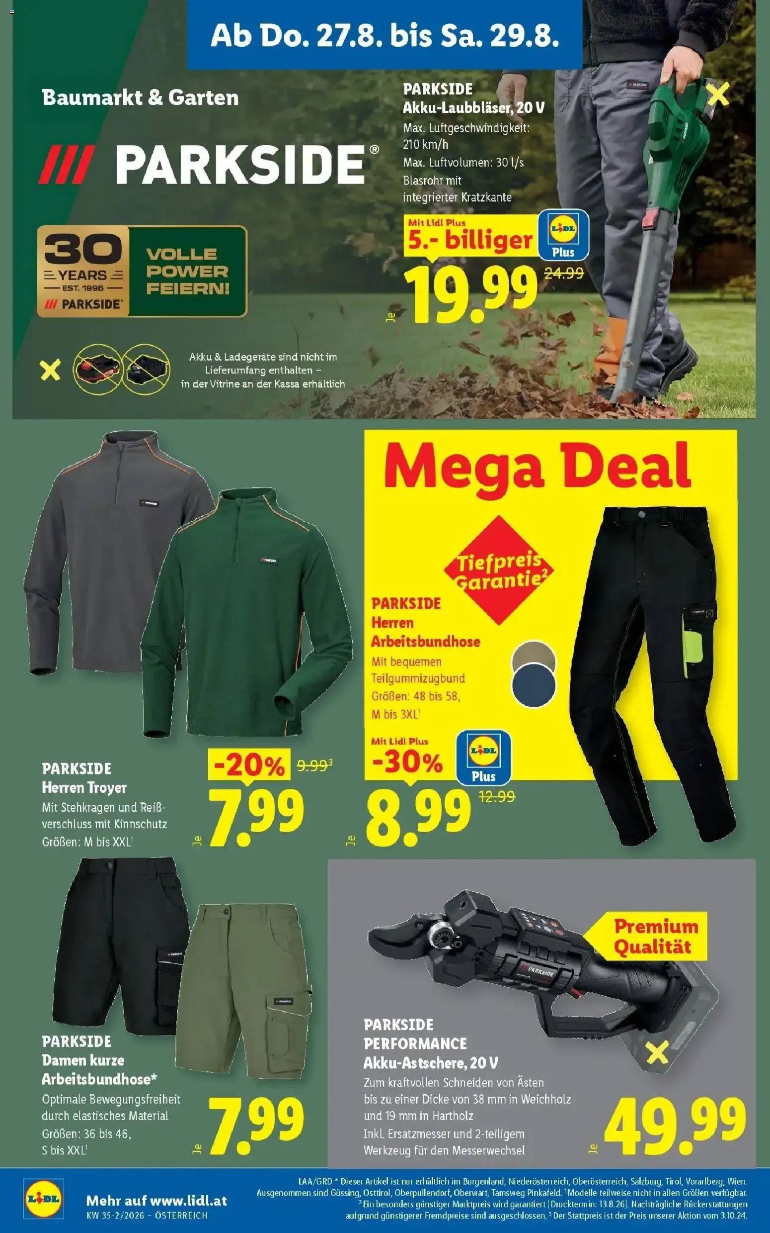 Lidl XXL Angebote von 27. August bis 29. August 2026 - Flugblätt seite 24