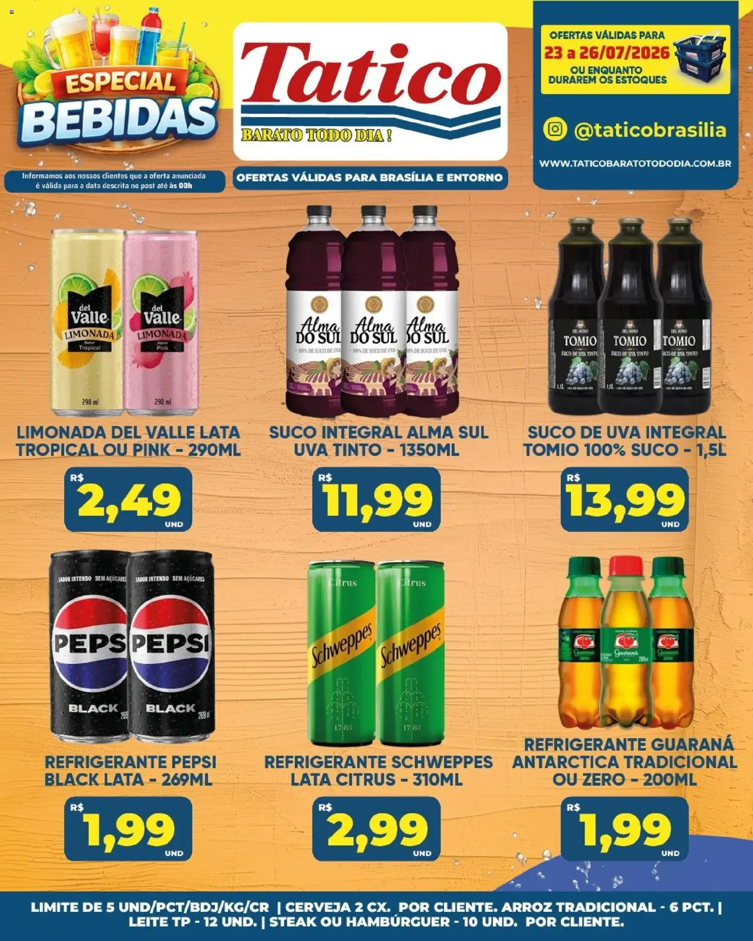 Encarte de Tatico ofertas do Dia de 23/07/2026 | Promoções Online 23 de julho até 23 de julho 2026 - Pagina 22