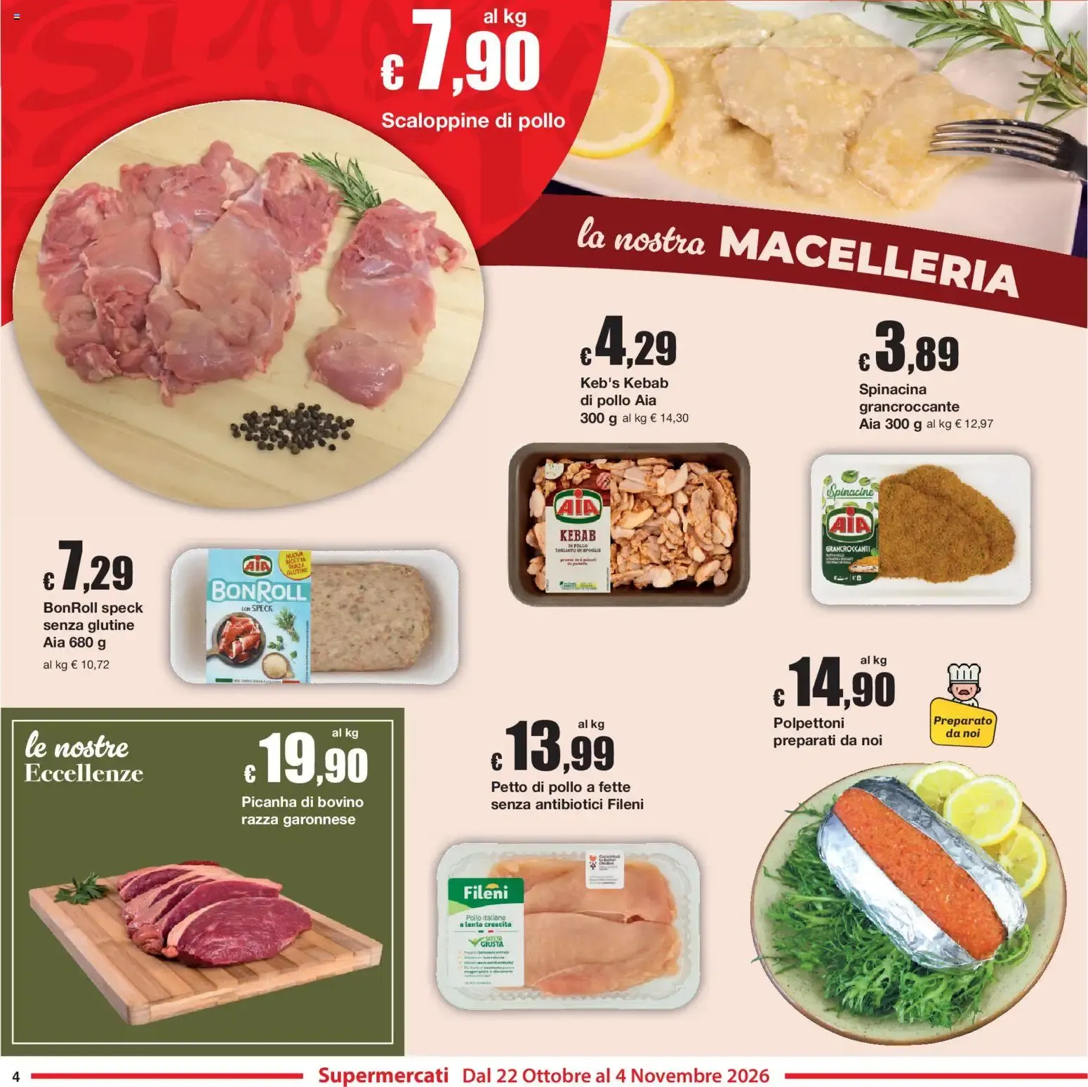 Sì con Te volantino dal 22/10/2026 - online Offerte da 22 ottobre a 4 novembre di 2026 - Pagina del volantino 4