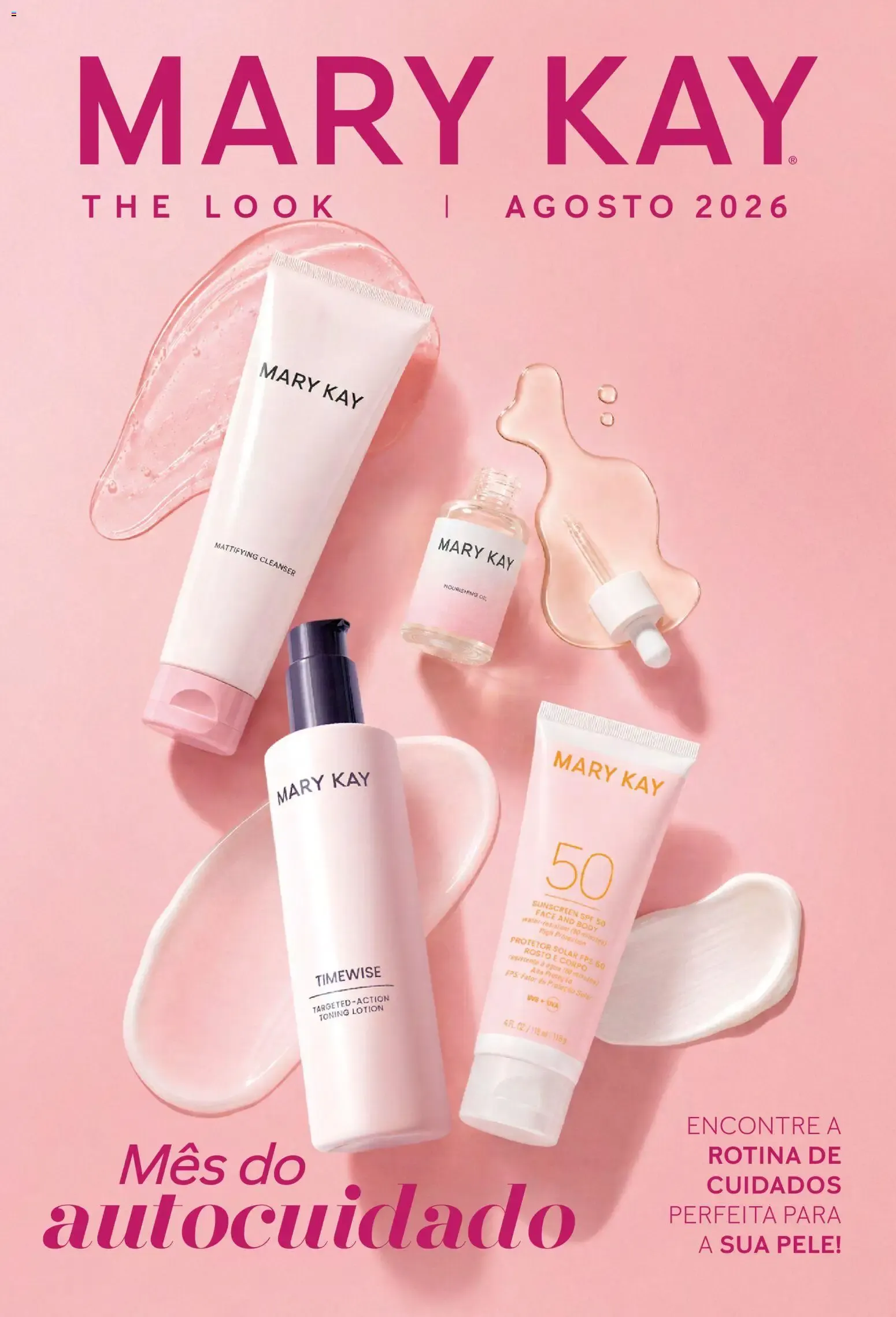 Revista Mary Kay - Catálogo Agosto 2026 (01/08 - 31/08/2026)