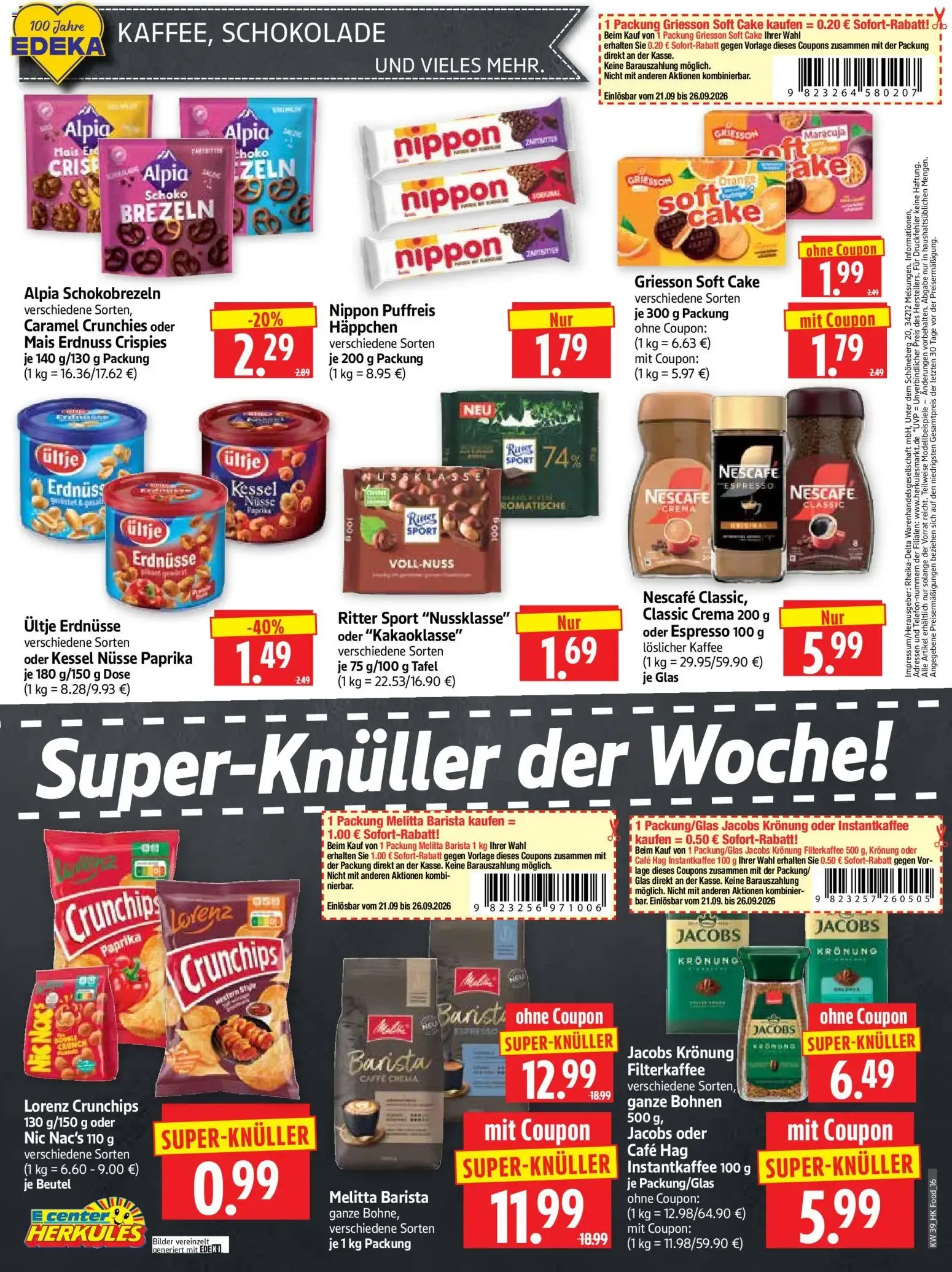HERKULES Prospekt (ab 21.09.2026) zum Blättern von 21. September bis 26. September 2026 - Prospekt seite 16
