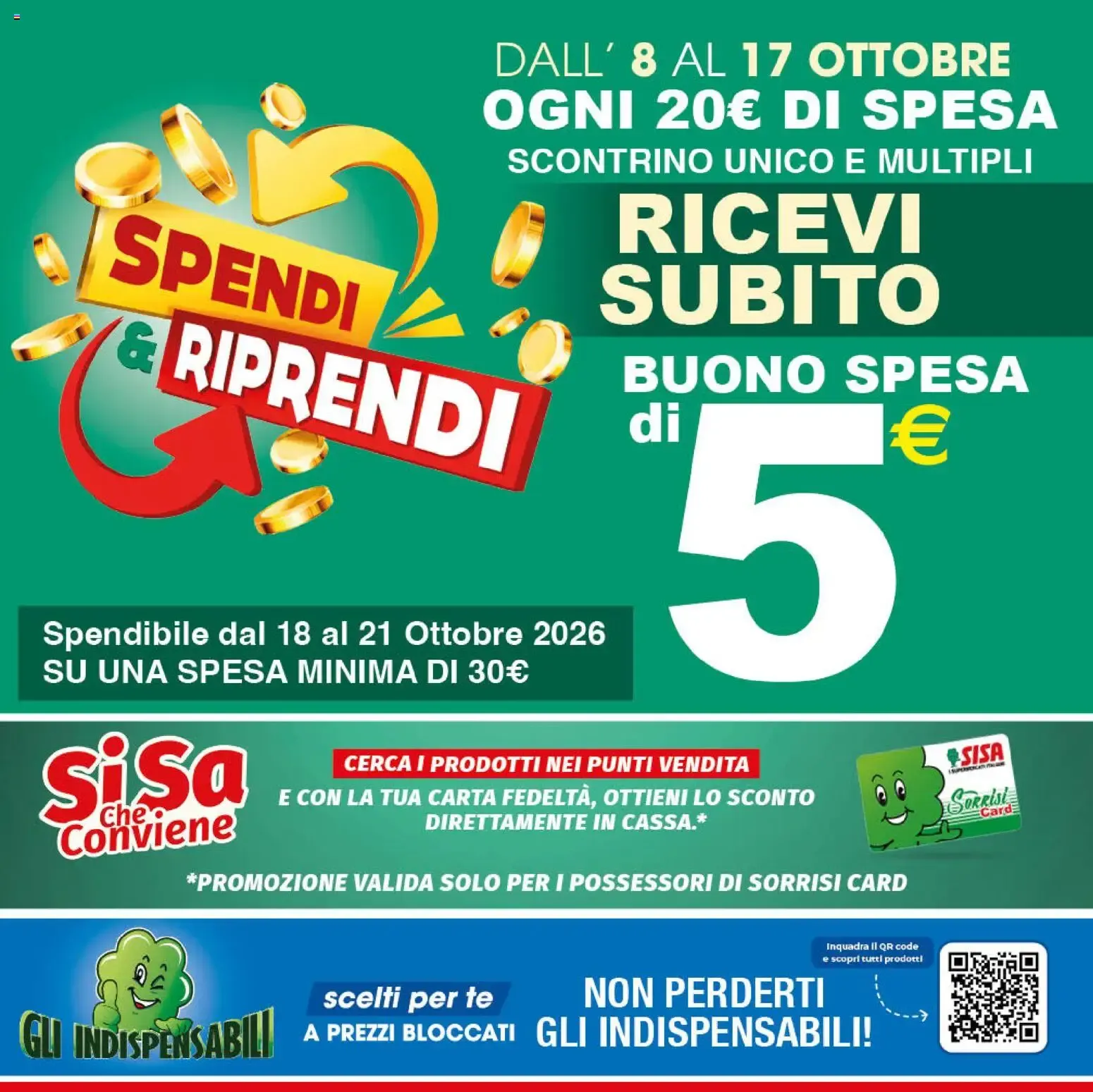 Nuovo SISA volantino Quick dal 08/10/2026 > offerte anteprima 🛍️ da 8 ottobre a 17 ottobre di 2026 - Pagina del volantino 9