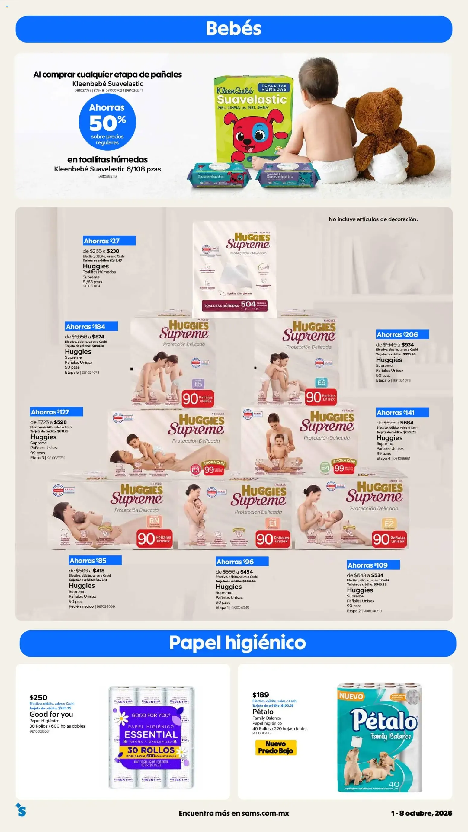 Catálogo de Sam's Club: Únete al Club 1 de octubre al 8 de octubre 2026 - Pagina 18
