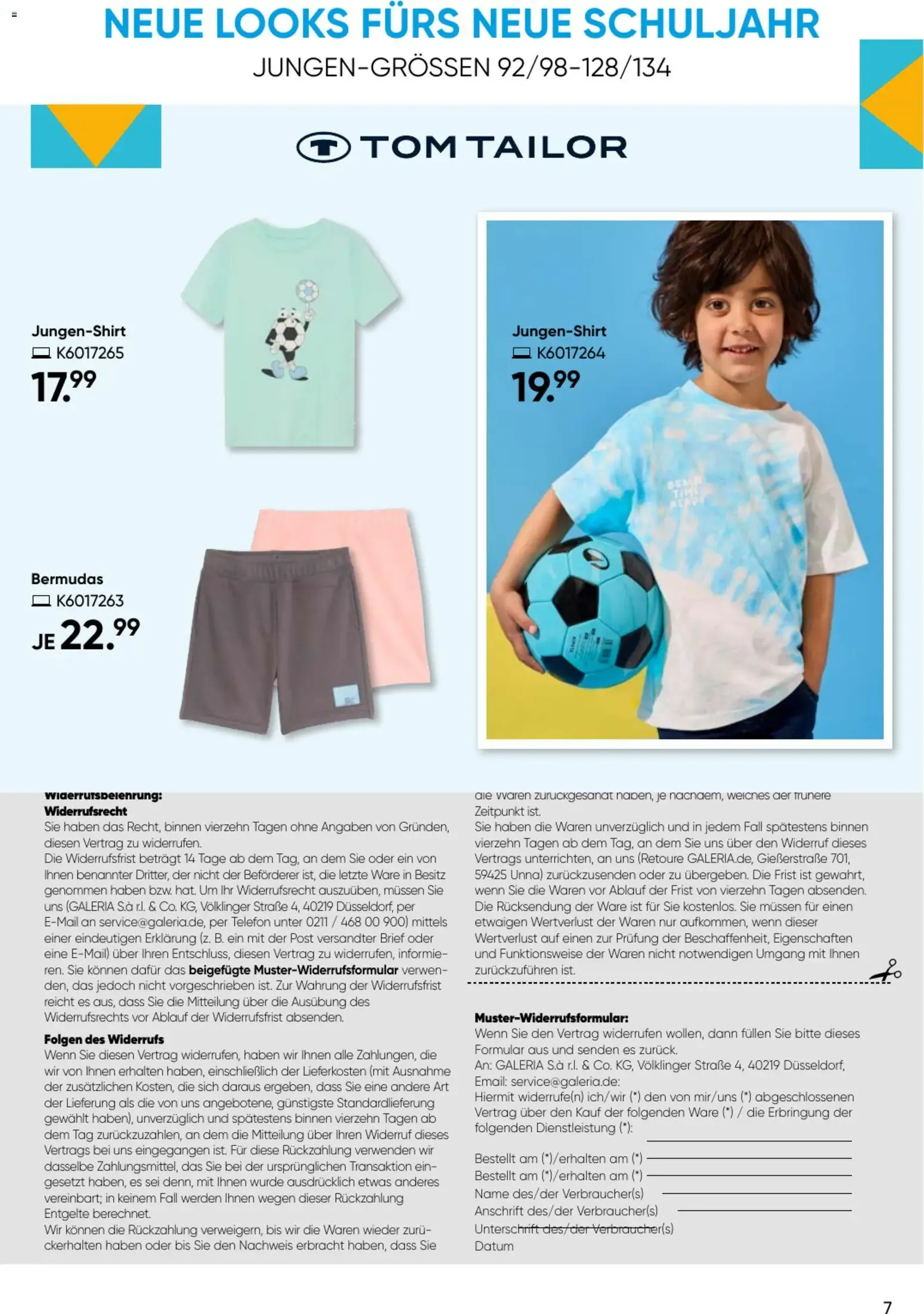Galeria Karstadt Kaufhof Back to school vom 06.07.2026 – Angebote online von 6. Juli bis 30. September 2026 - Prospekt seite 7