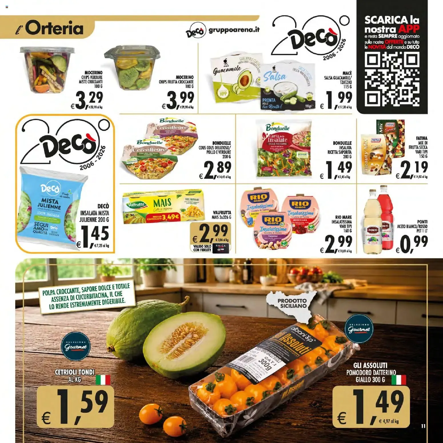 Nuovo Decò - Decò volantino Gourmet Sicilia dal 21/08/2026 > offerte anteprima 🛍️ da 21 agosto a 31 agosto di 2026 - Pagina del volantino 11