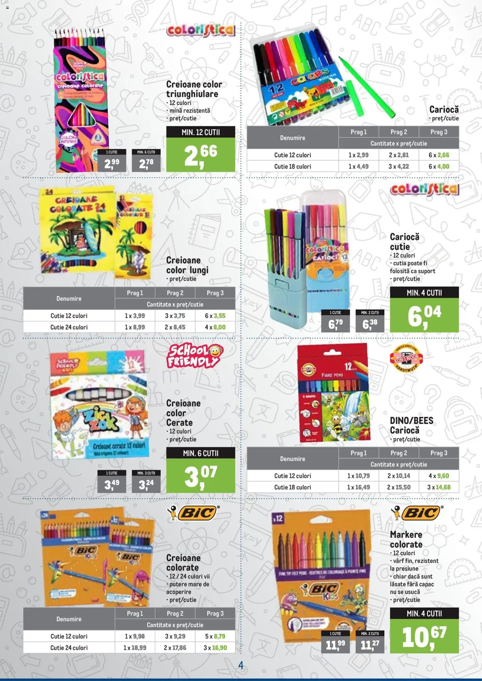 Catalog Ofertas de material escolar para la temporada de vuelta al cole de la 5 august până la 20 septembrie 2026 - Revista Pagina 4