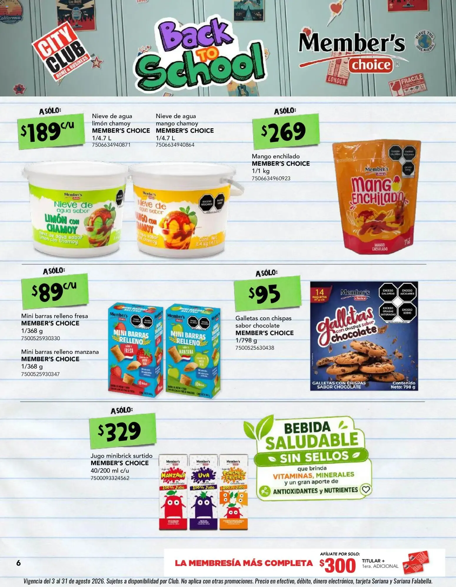 Catálogo de City Club Back to School 3 de agosto al 31 de agosto 2026 - Pagina 6