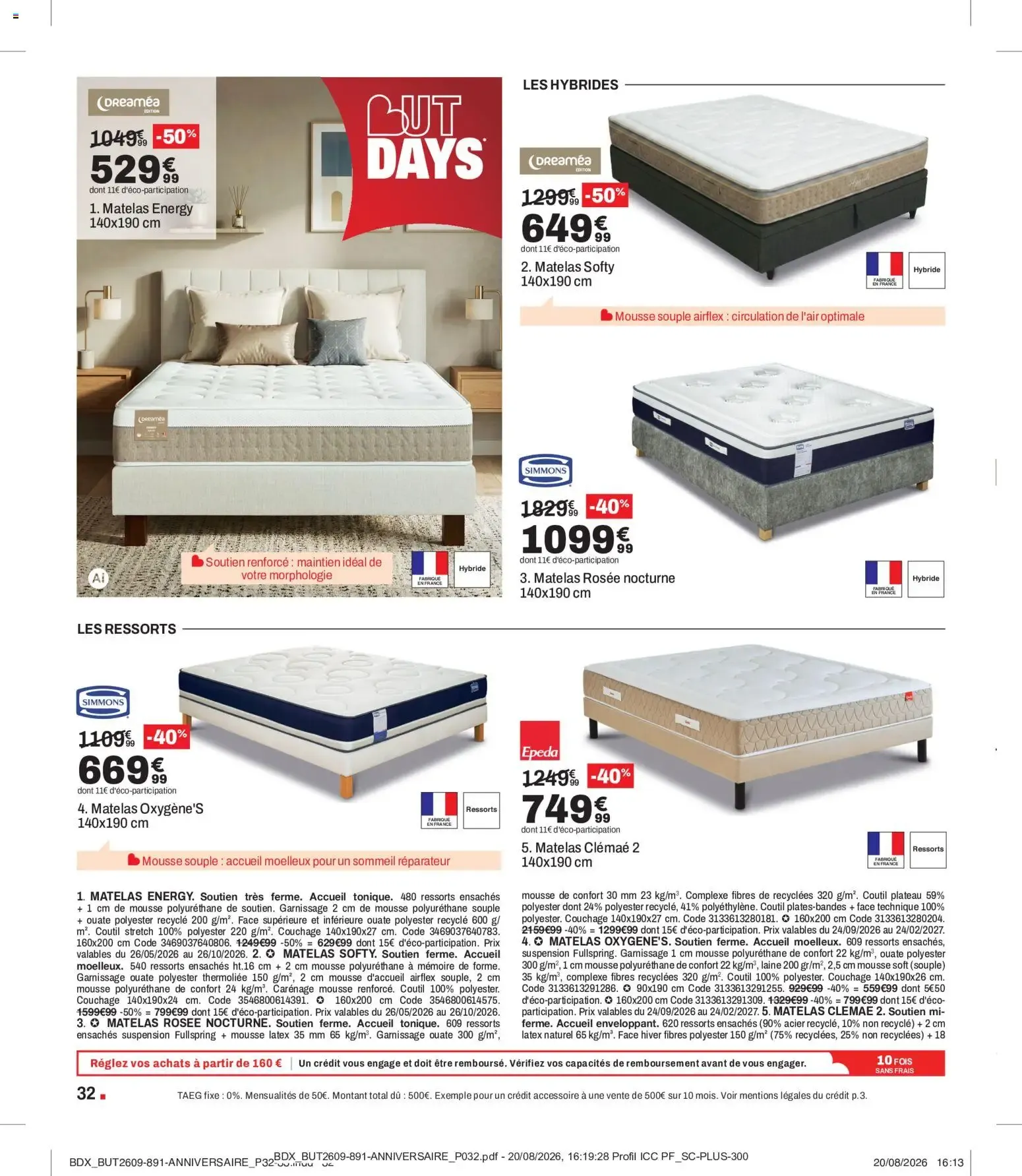But catalogue but days à partir du 22/09/2026 - promo en ligne du 22 septembre au 26 octobre 2026 - Catalogue page 32