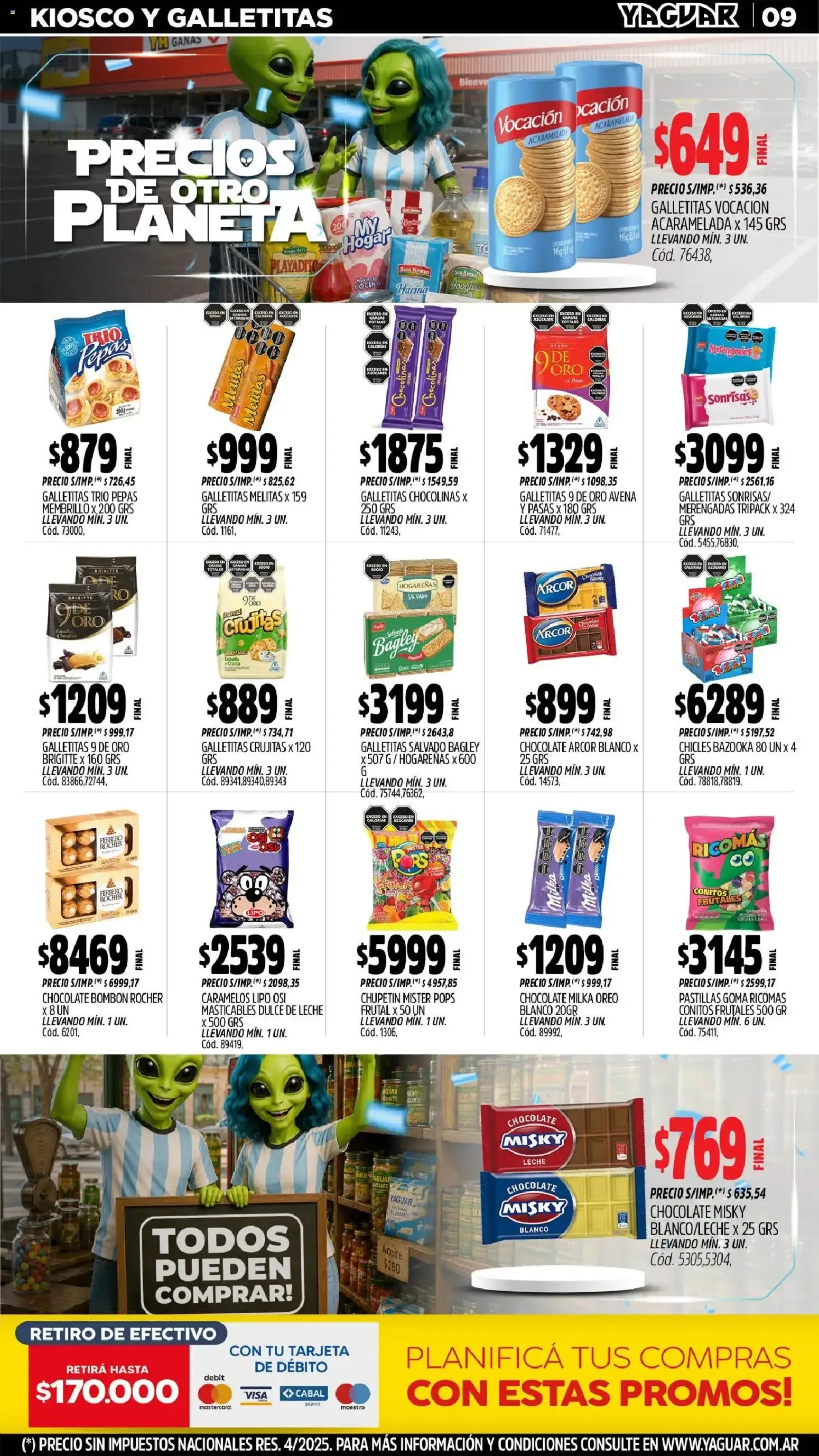 Ofertas de Mayorista Yaguar - Precios de Otro Planeta 29 de junio al 5 de julio 2026 - Página 10 del catálogo