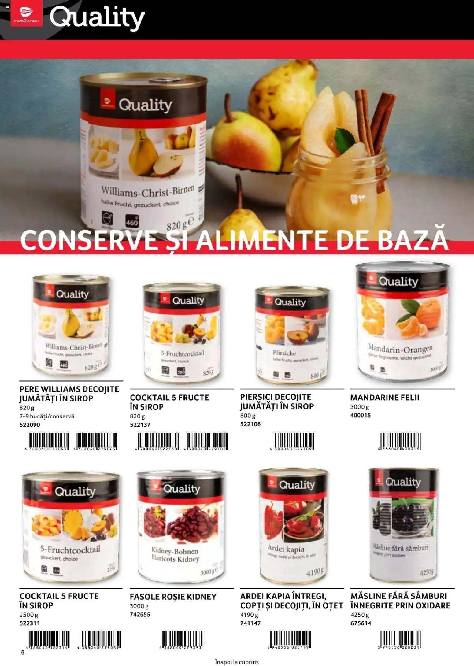 Catalog Selgros Marcas Propias para Gastronomía Profesional de la 1 august până la 31 decembrie 2026 - Revista Pagina 6