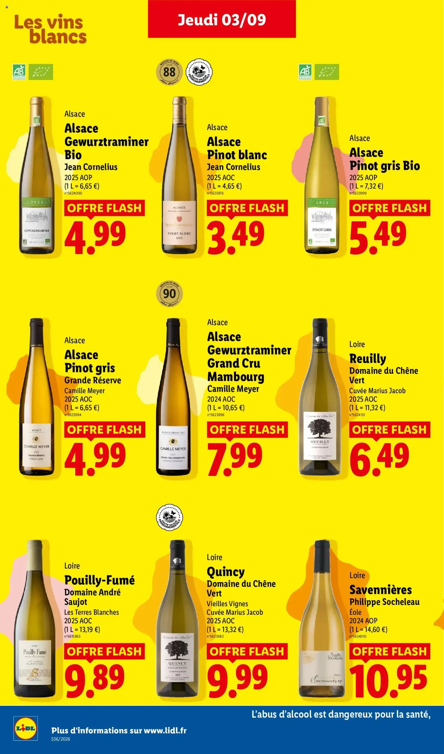 Lidl - Foire aux vins du 3 septembre au 9 septembre 2026 - Catalogue page 26
