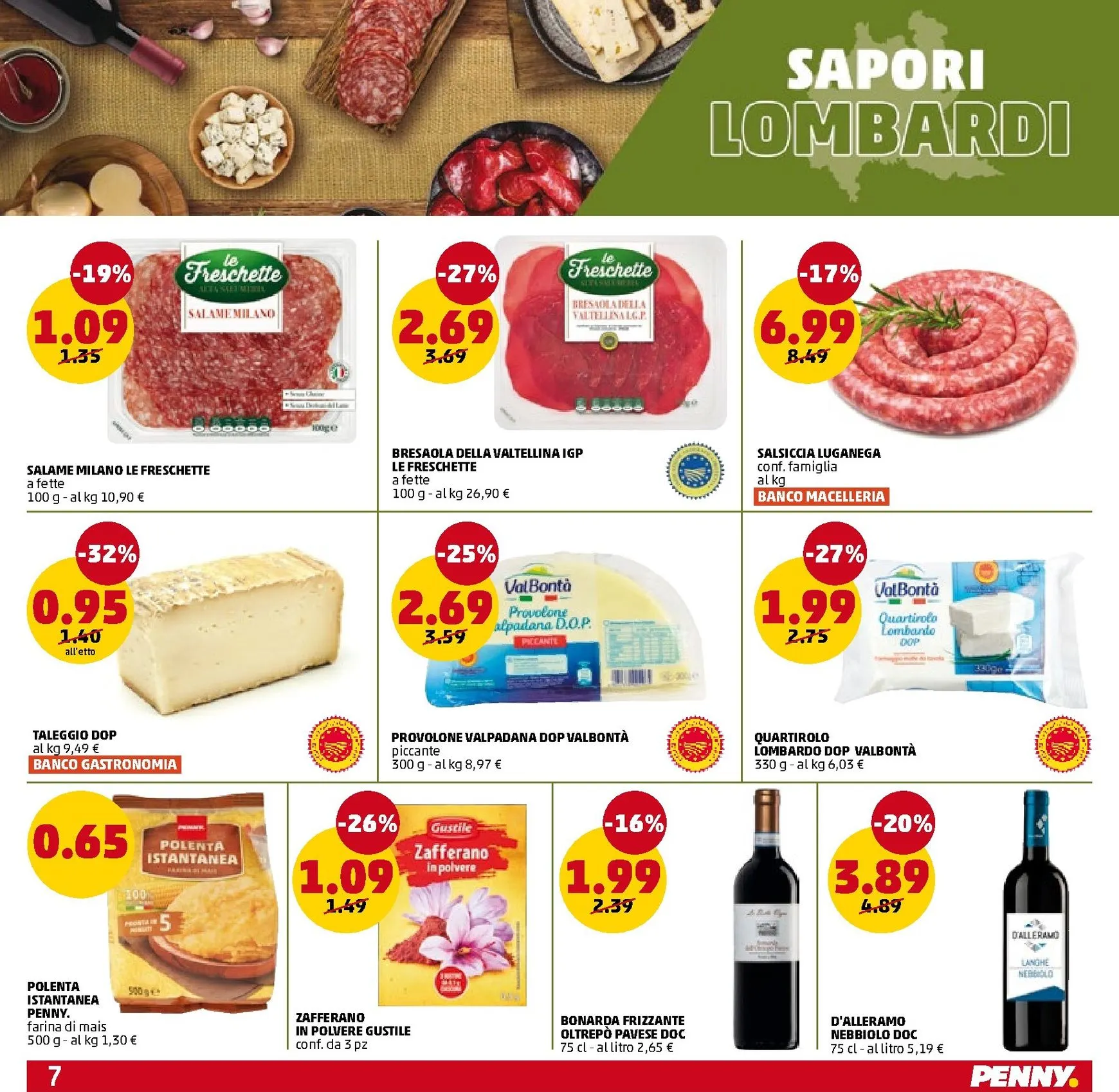 Penny: Nuovi Reparti Macelleria e Gastronomia - Caleppio Di Settala da 18 giugno a 28 giugno di 2026 - Pagina del volantino 7