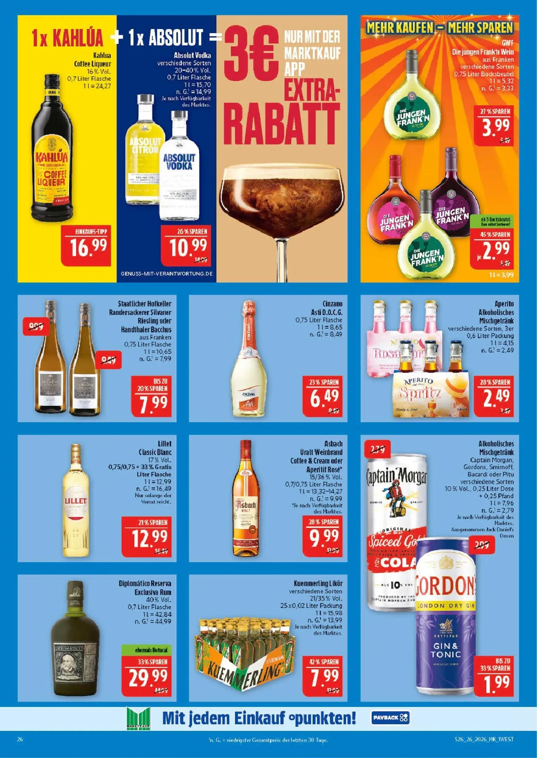 Marktkauf Prospekt – von Montag 22.06.2026 bis Samstag 27.06.2026 von 22. Juni bis 27. Juni 2026 - Prospekt seite 26