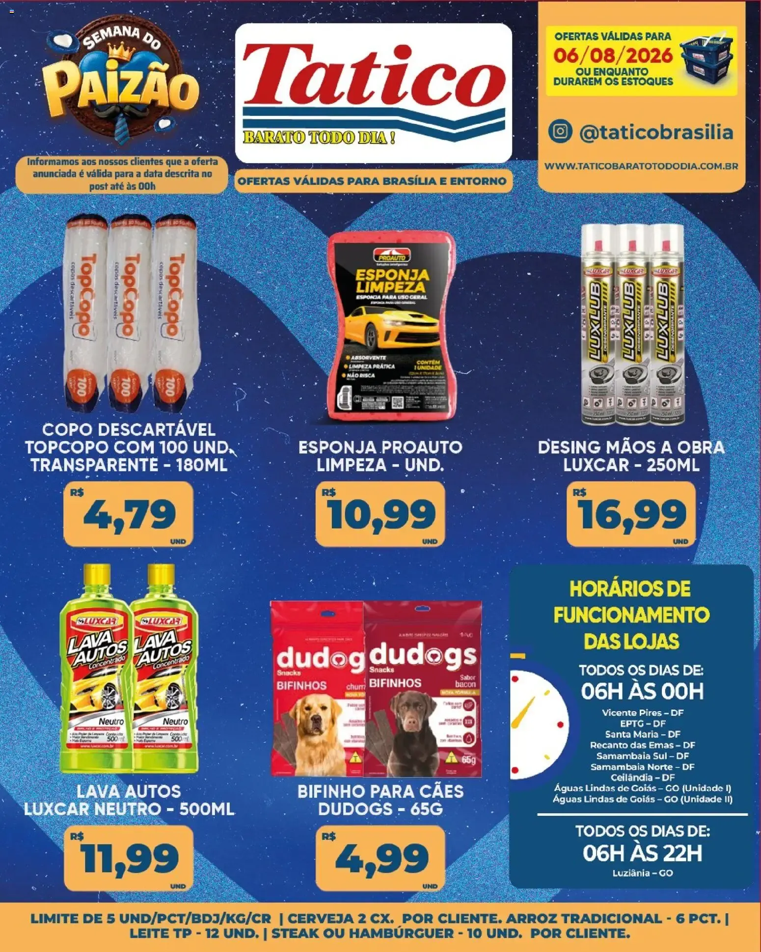 Encarte de Tatico | Semana do Paizão: Ofertas do Dia 06/08/2026 6 de agosto até 6 de agosto 2026 - Pagina 21