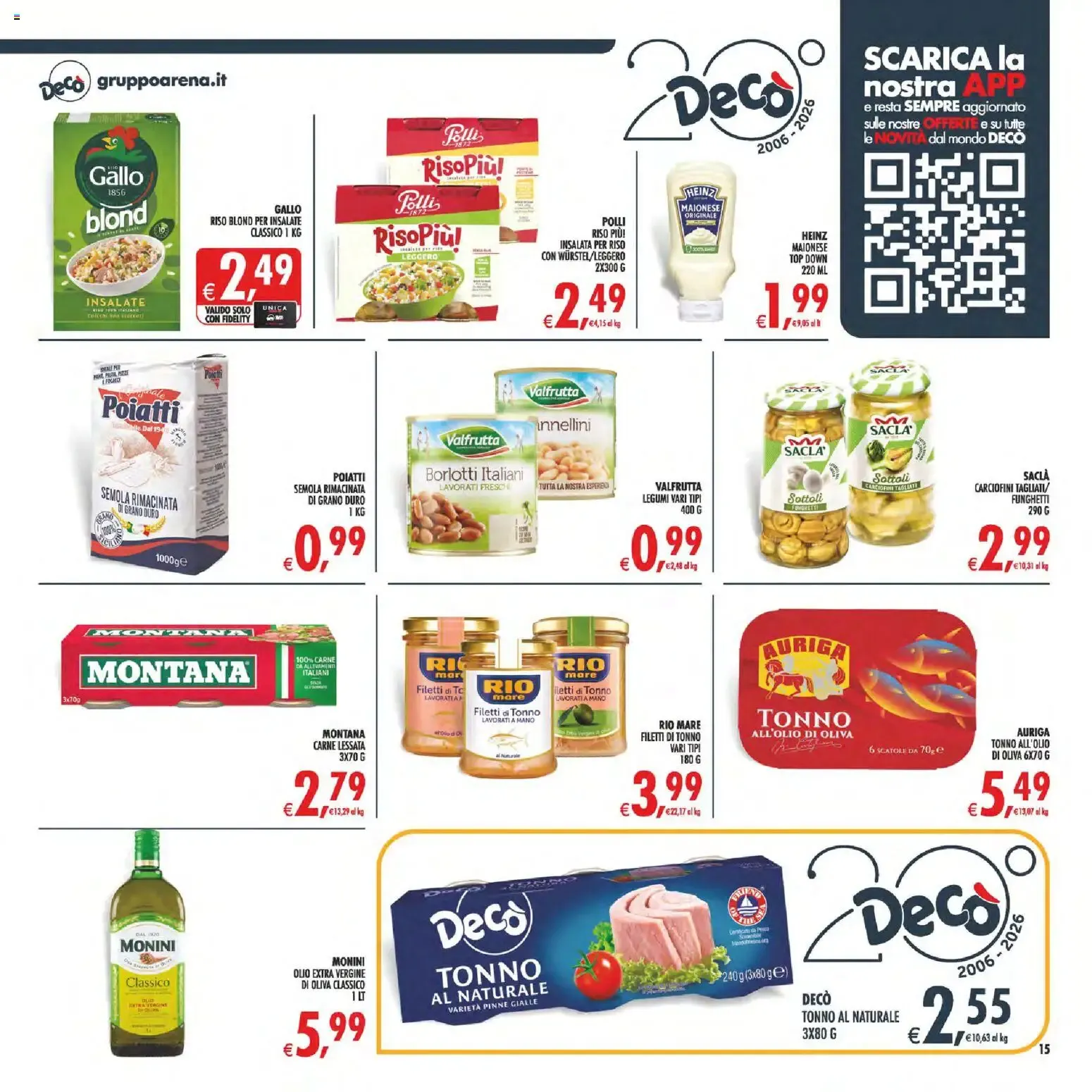 Nuovo Decò volantino Maxistore, Supermercati Lipari dal 01/09/2026 > offerte anteprima 🛍️ da 1 settembre a 10 settembre di 2026 - Pagina del volantino 15