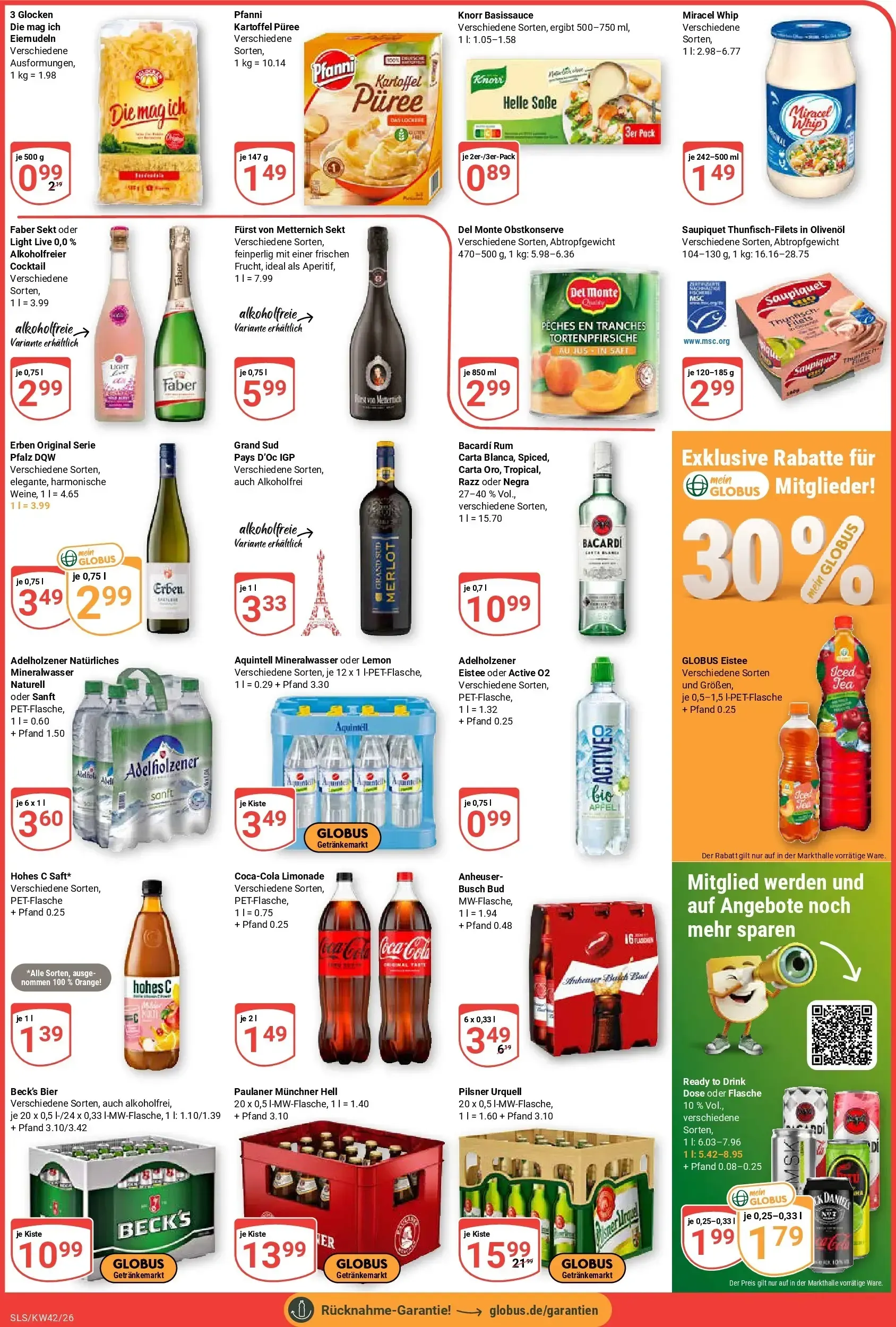 Globus Prospekt – von Montag 12.10.2026 bis Samstag 17.10.2026 von 12. Oktober bis 17. Oktober 2026 - Prospekt seite 5