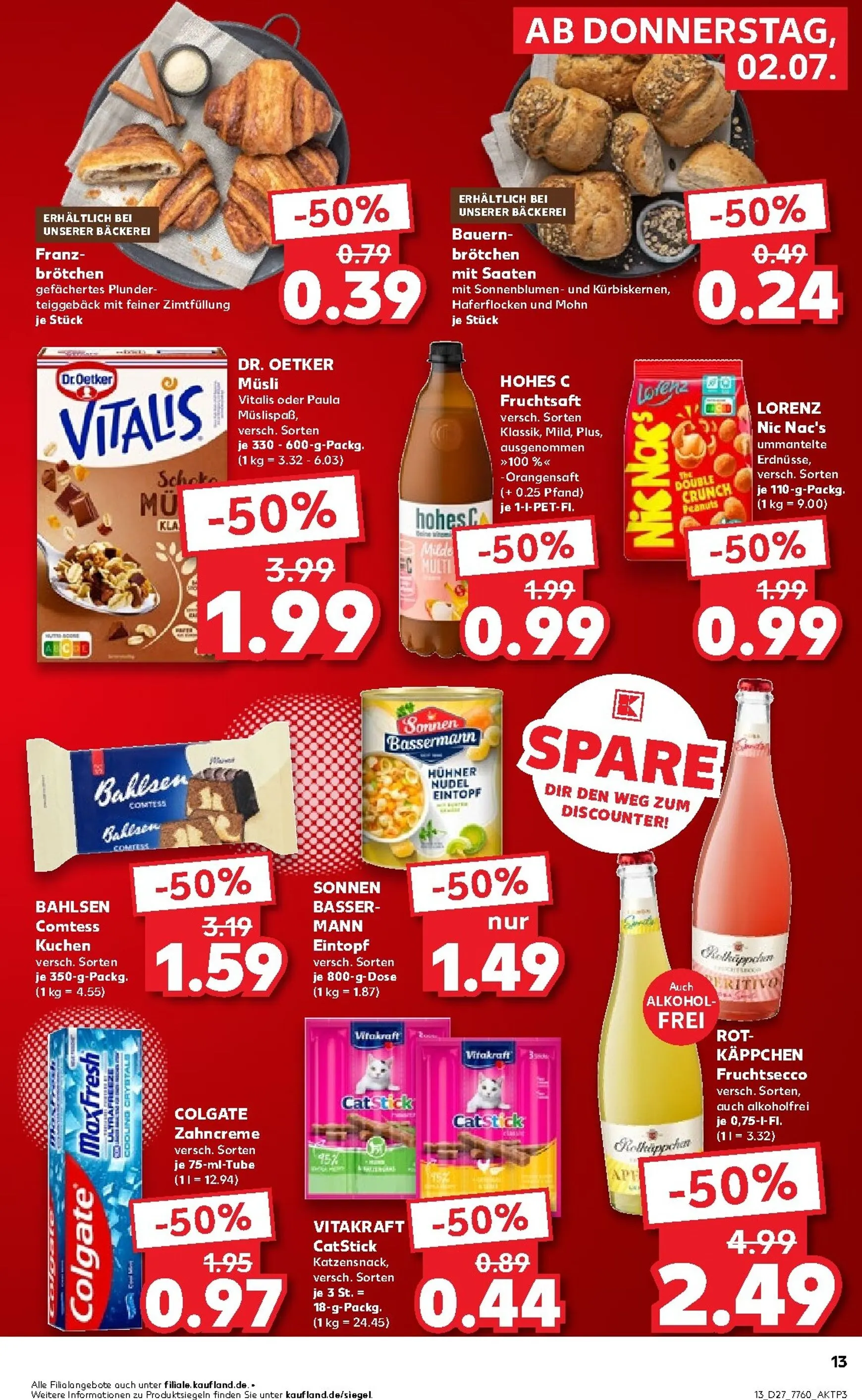 Kaufland Prospekt nächste Woche – von Donnerstag 02.07.2026 bis Mittwoch 08.07.2026 von 2. Juli bis 8. Juli 2026 - Prospekt seite 14