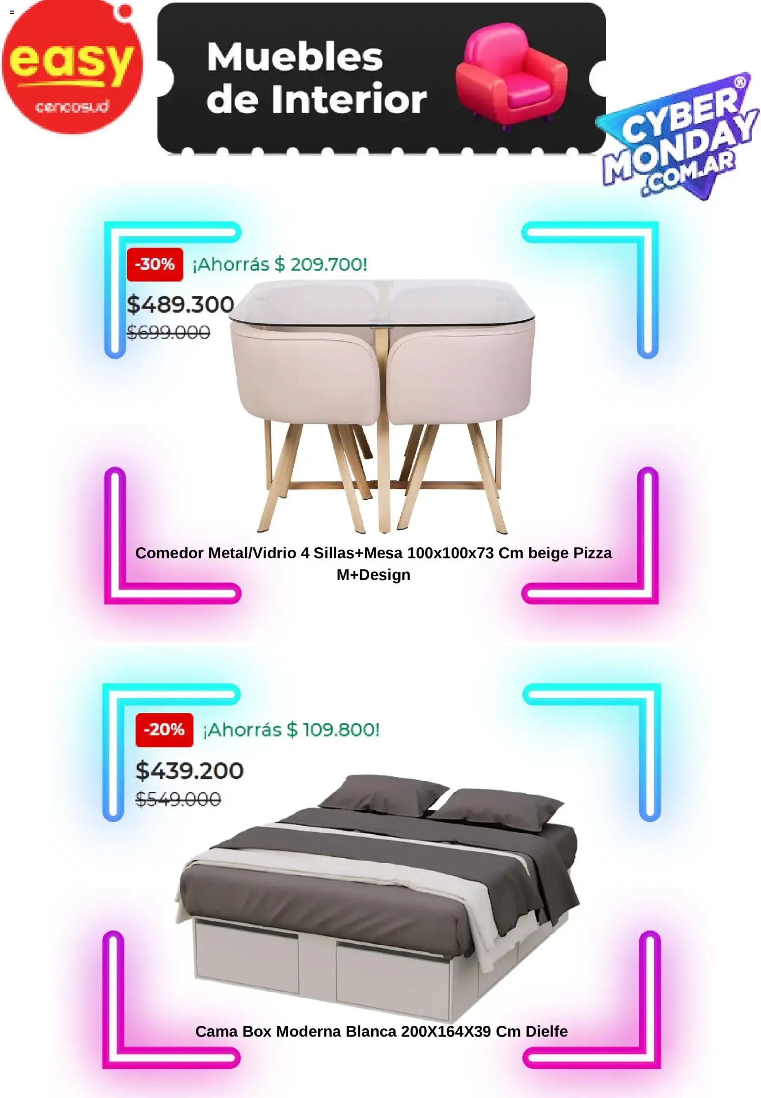 Ofertas de Easy Cencosud: Algo muy CYBER está llegando... 2 de noviembre al 4 de noviembre 2026 - Página 2 del catálogo