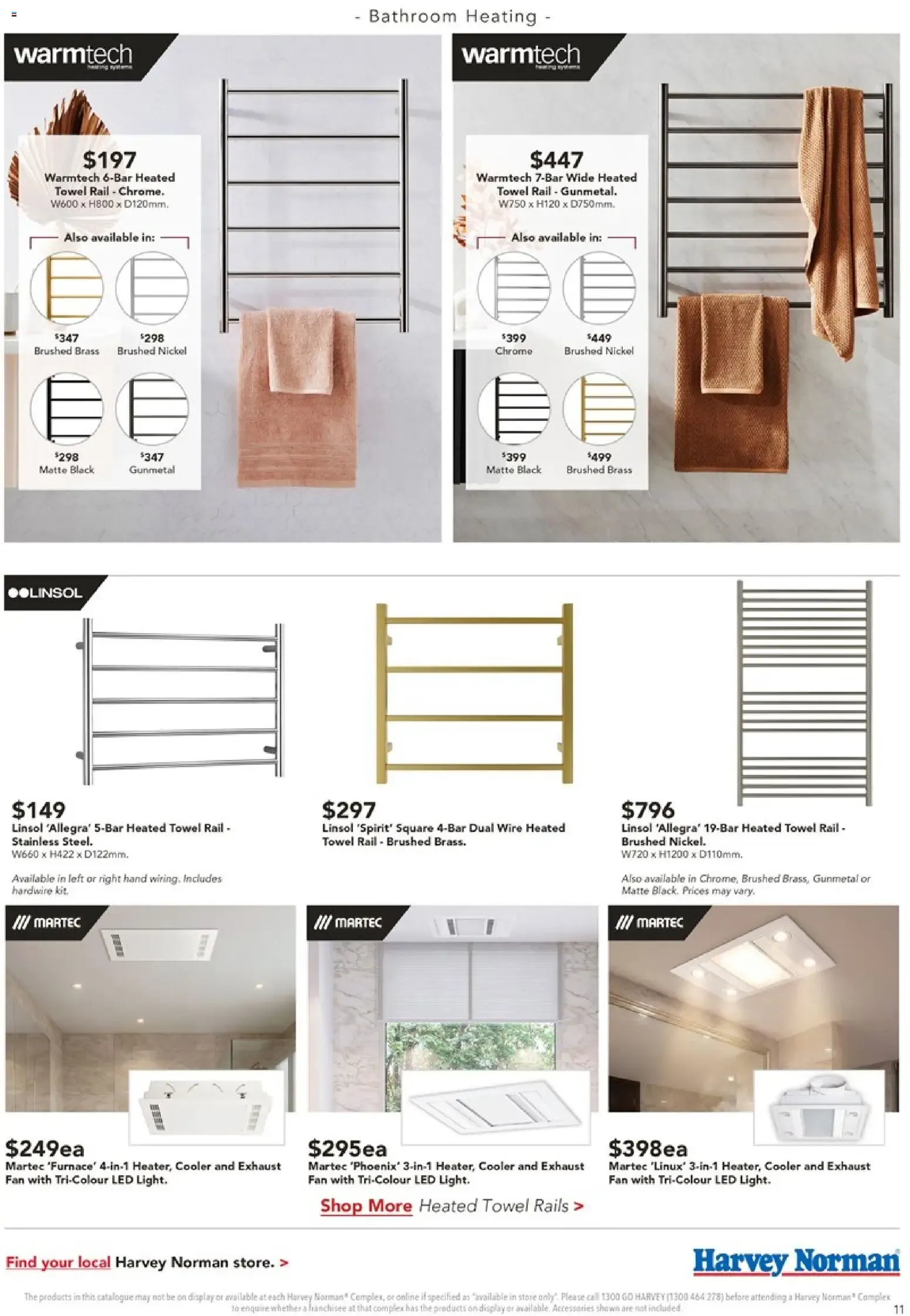 Harvey Norman Your Bathroom and Tile Specialist - Catalogue valid from 8 October to 25 October 2026 - page 11