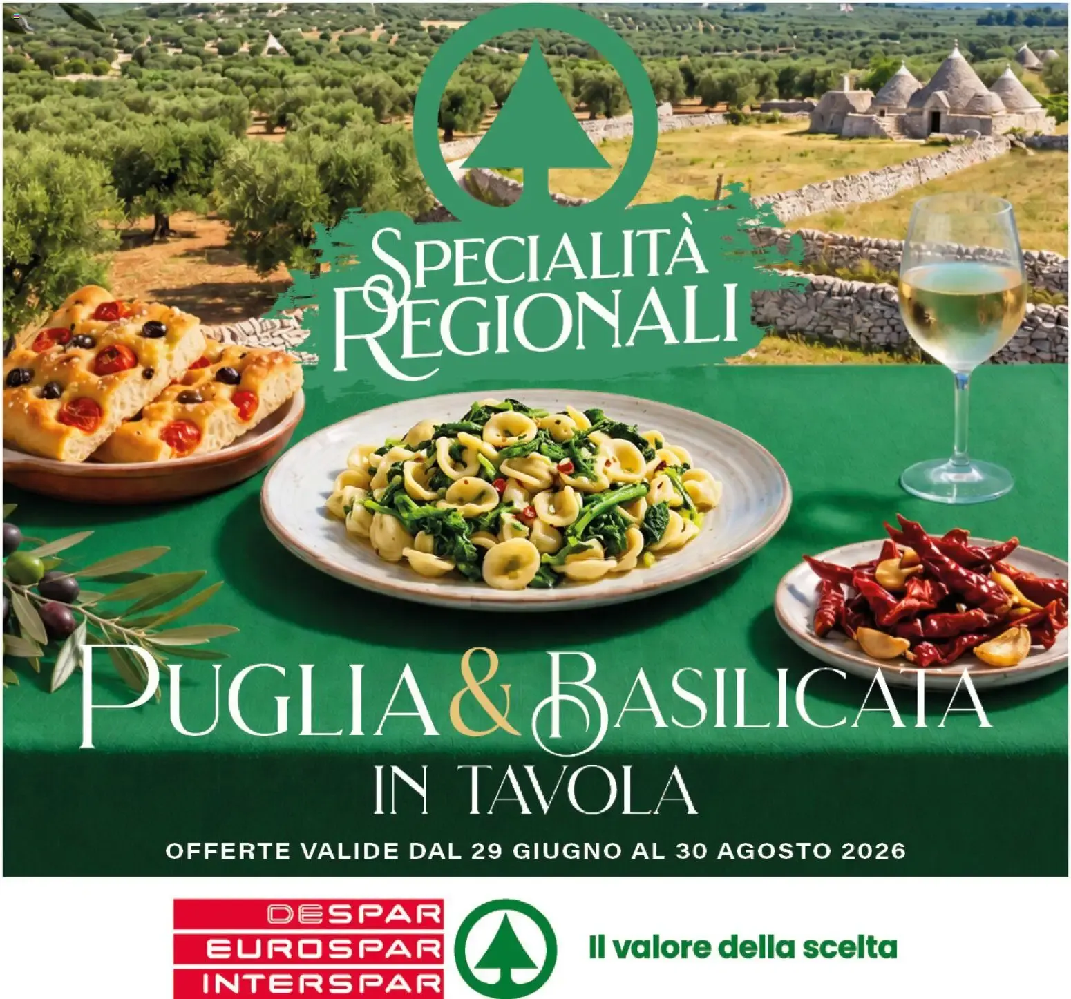 Specialità Regionali Puglia & Basilicata In Tavola da 29 giugno a 30 agosto di 2026 - Pagina del volantino 1