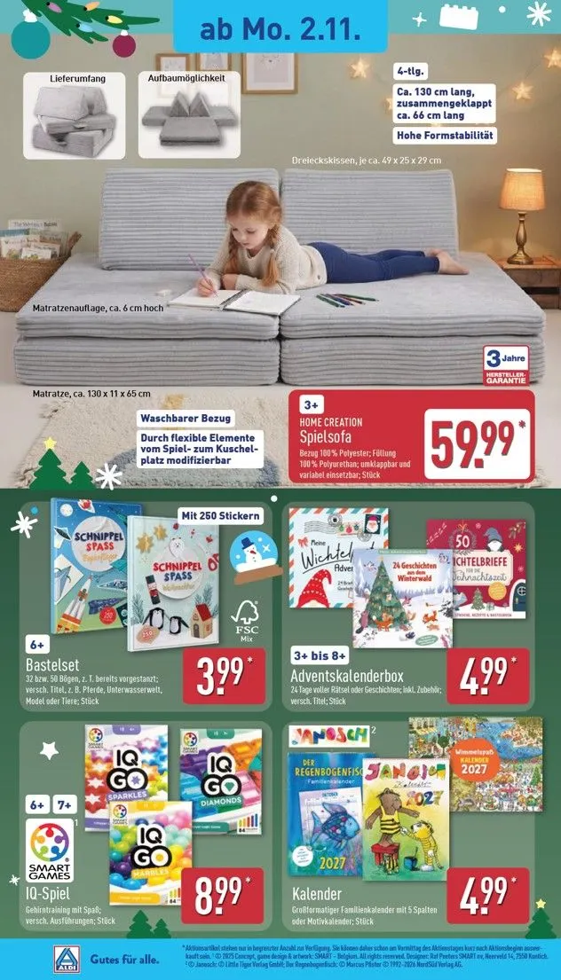 ALDI NORD - Ausblick Prospekt nächste Woche – von Montag 02.11.2026 bis Samstag 07.11.2026 von 2. November bis 7. November 2026 - Prospekt seite 7