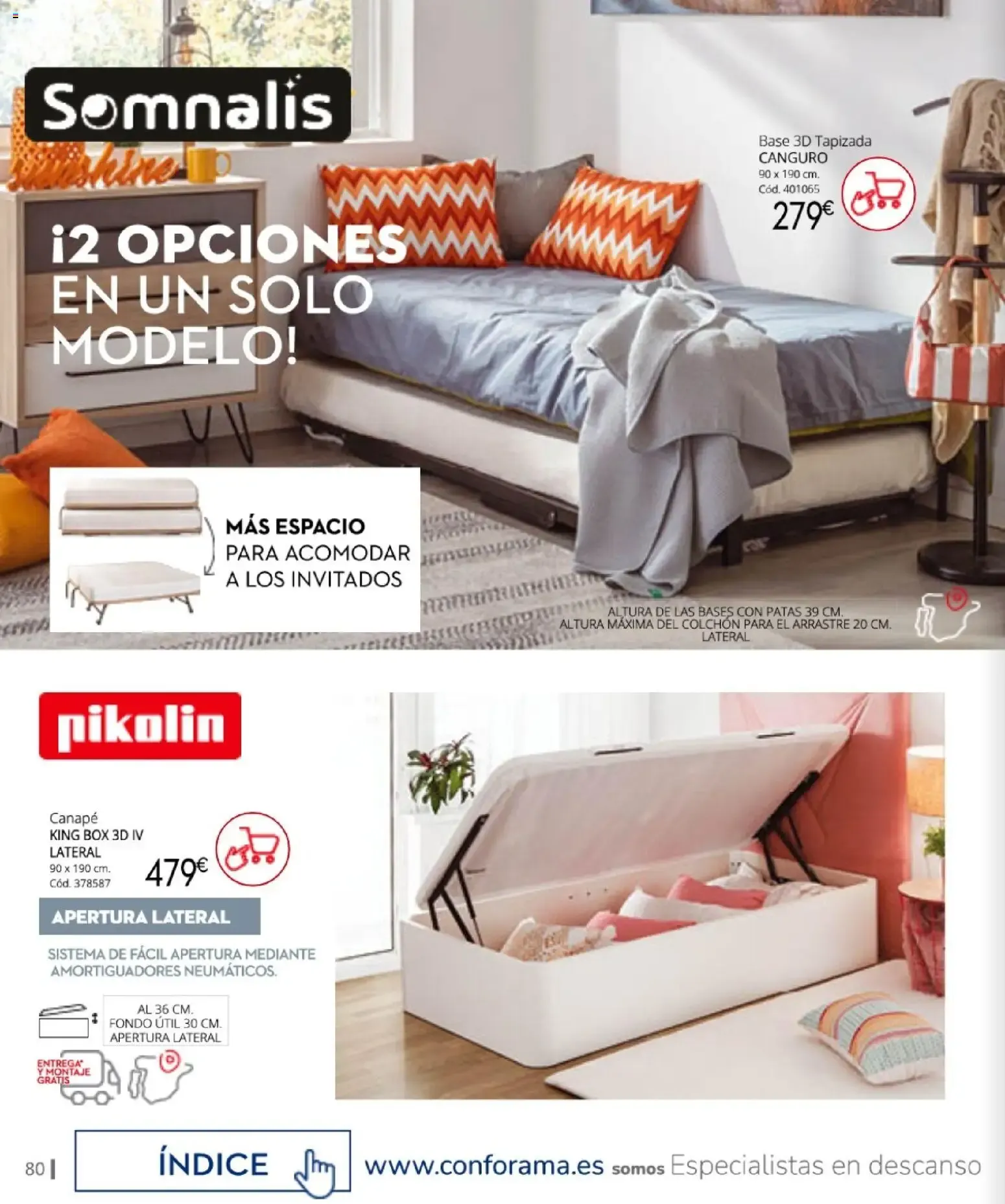 Catálogo de Conforama Camitis 06/08/2026 - 29/09/2026 6 de agosto al 29 de septiembre 2026 - Página 80