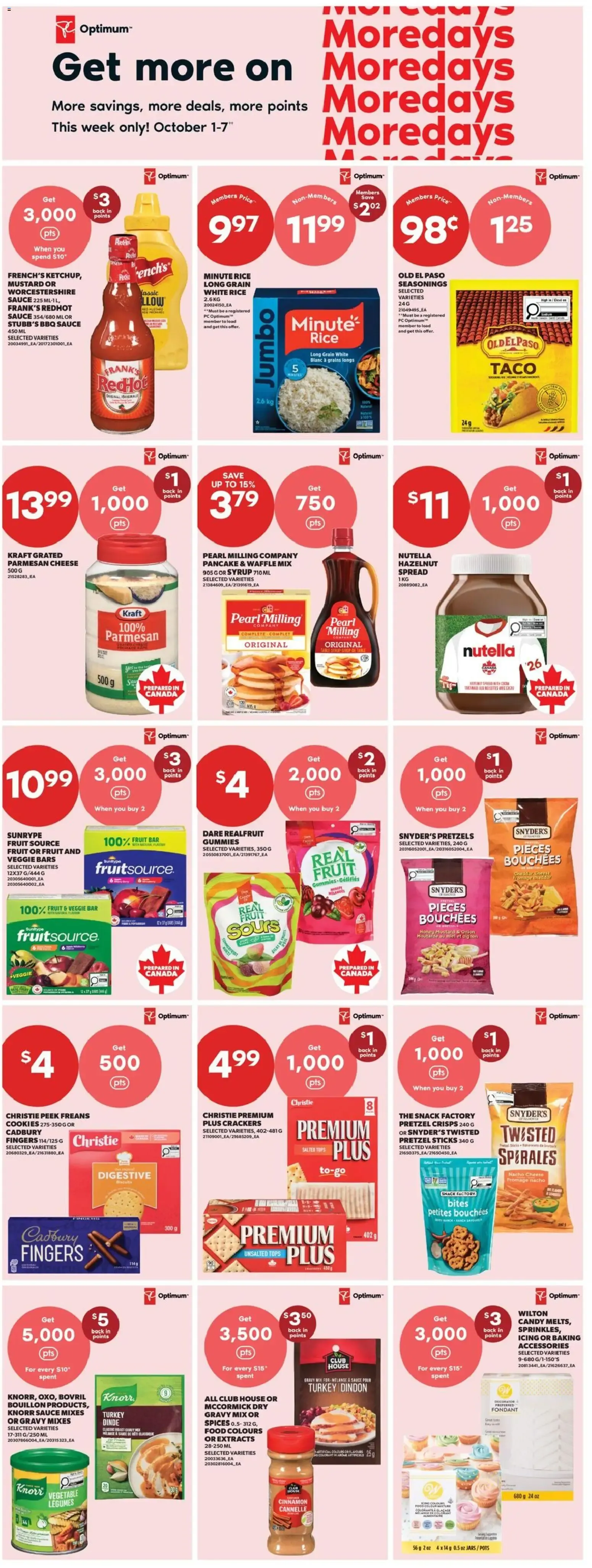 Moredays: Get more points and deals from October 1 to October 7 2026 - flyer page 16