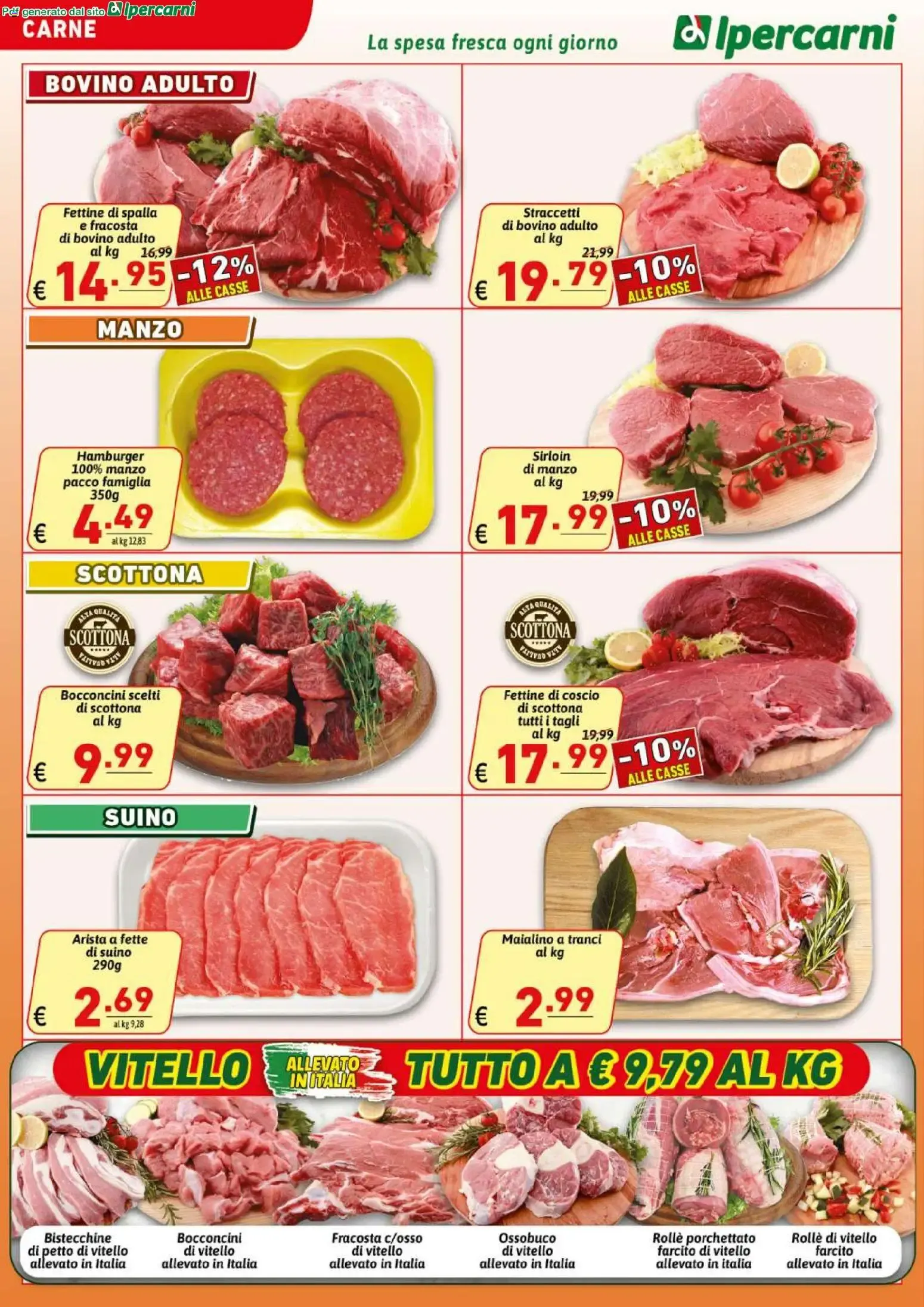 Ipercarni volantino dal 12/08/2026 - online Offerte da 12 agosto a 20 agosto di 2026 - Pagina del volantino 2