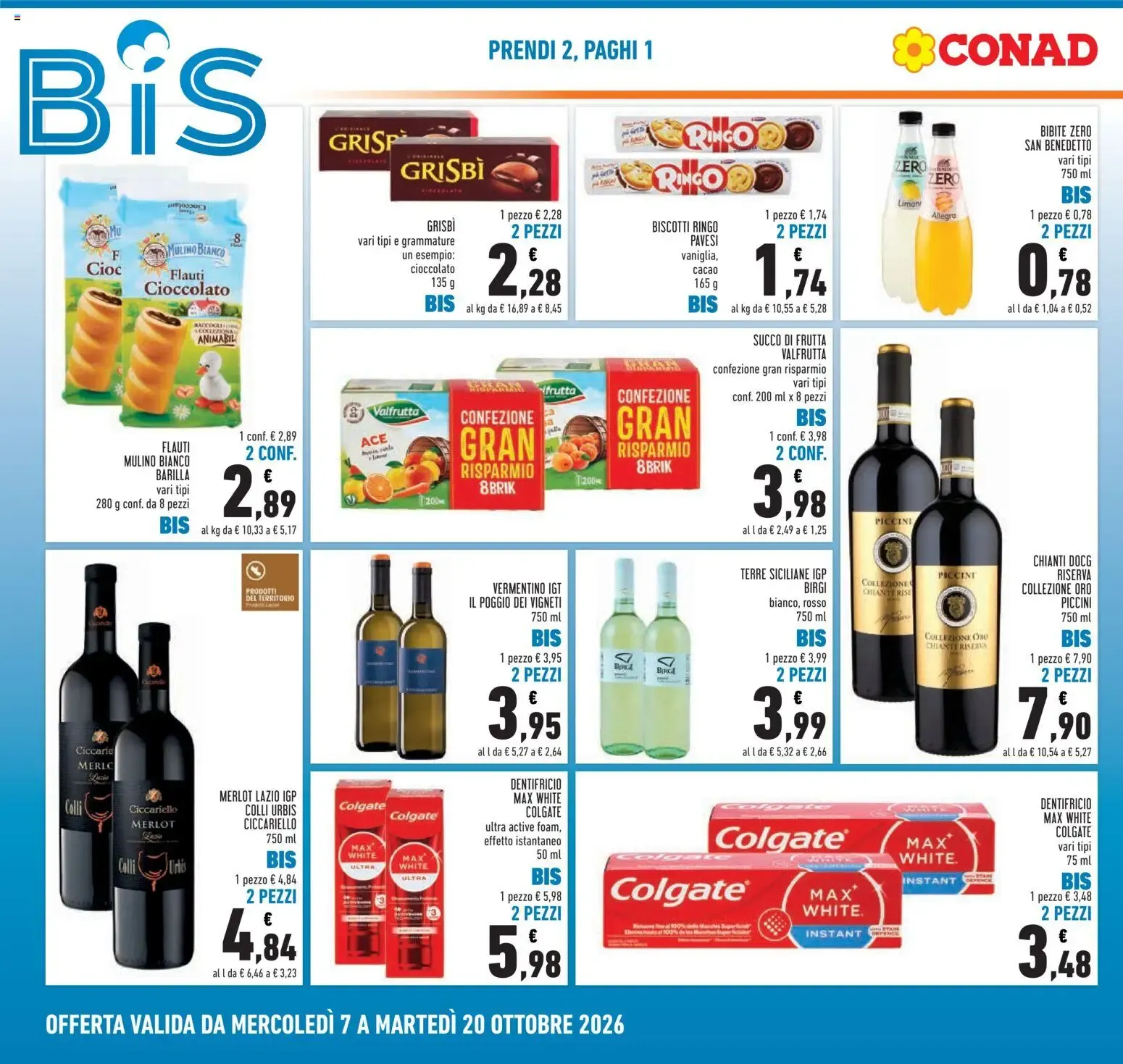 Anteprima volantino Conad dal 07/10/2026 prossima settimana da 7 ottobre a 20 ottobre di 2026 - Pagina del volantino 4