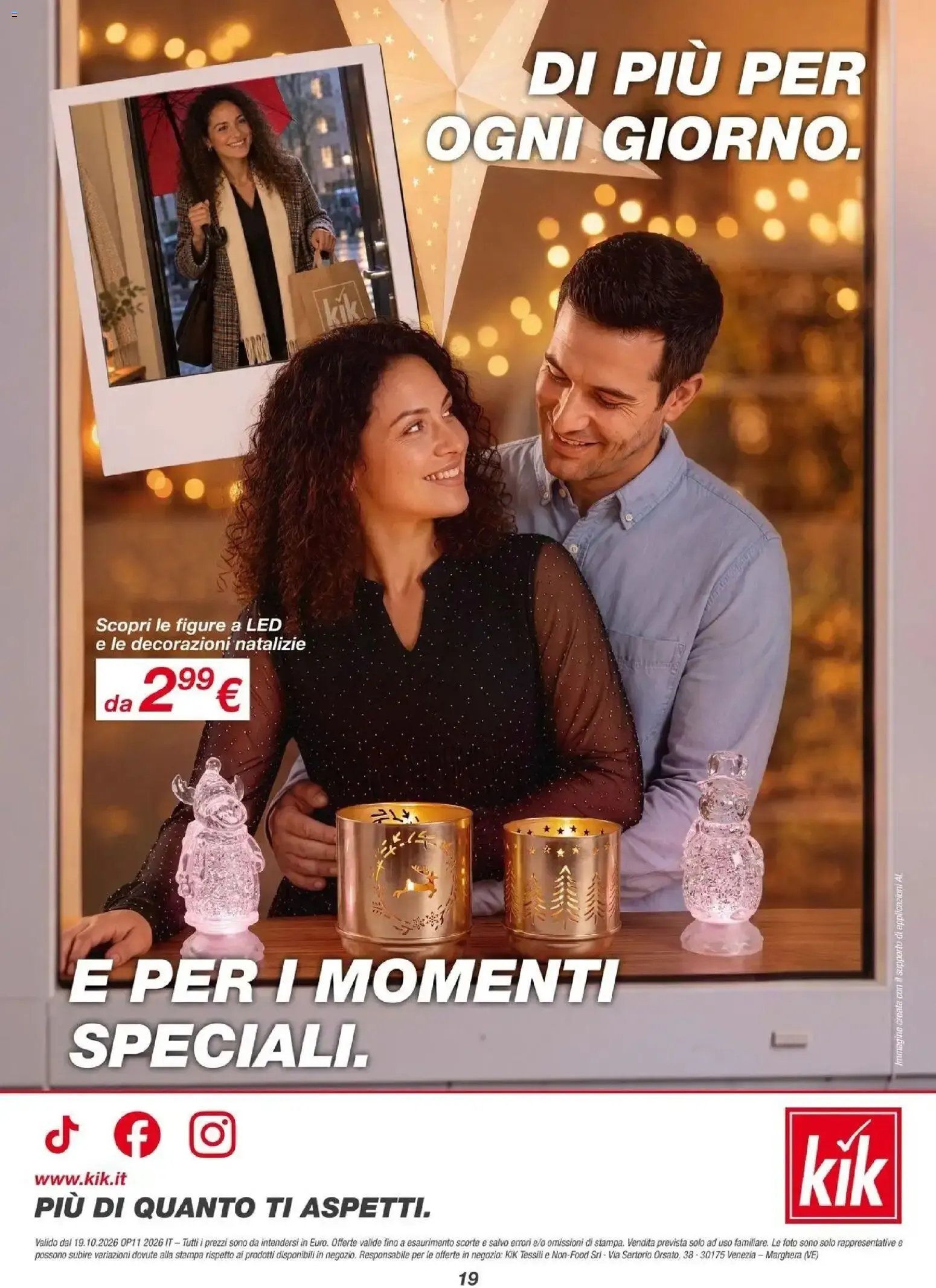 KiK: Più Magia del Natale per la tua casa. da 19 ottobre a 24 ottobre di 2026 - Pagina del volantino 19