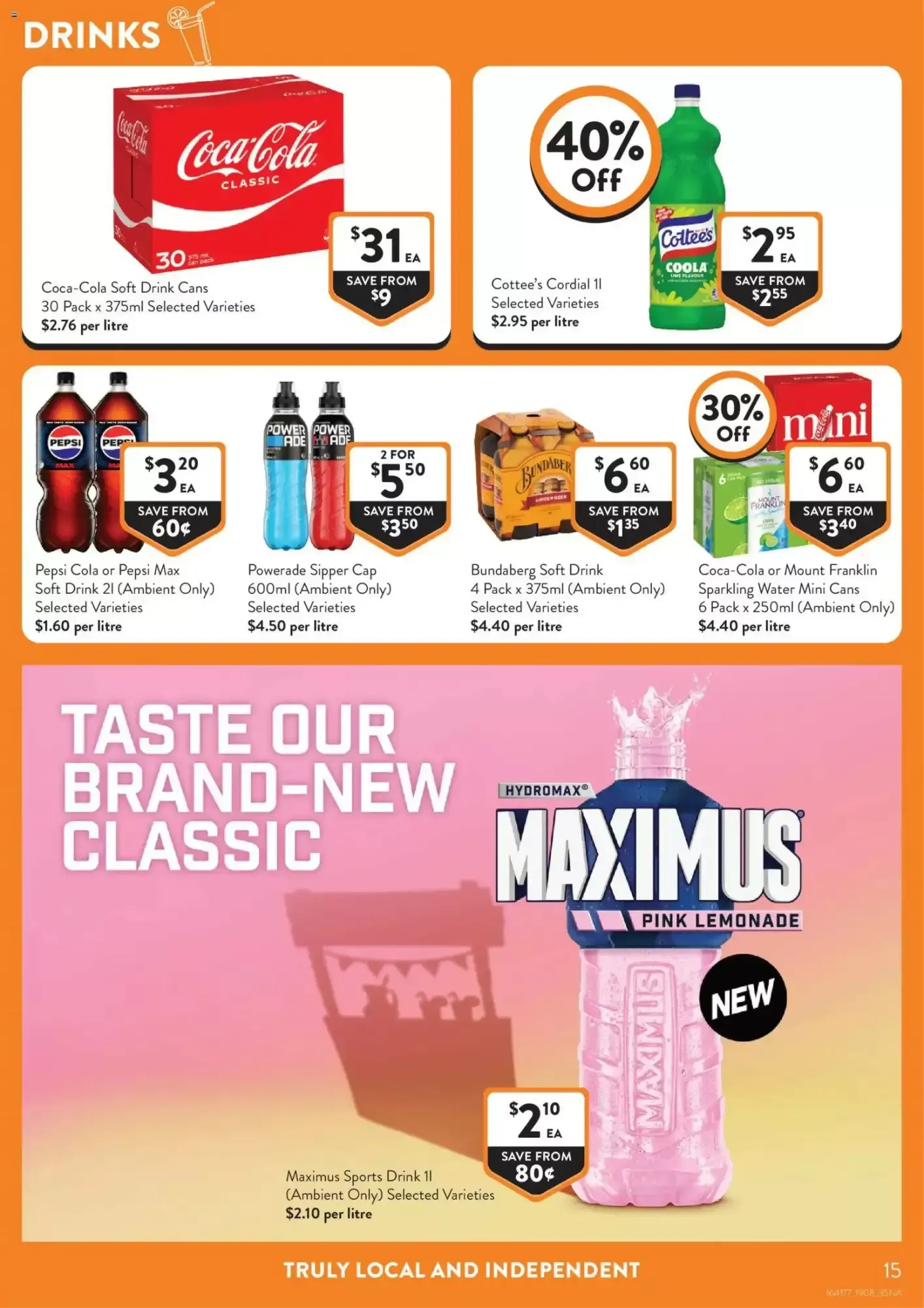 Foodworks catalogue week 34 - Catalogue valid from 19 August to 25 August 2026 - page 15