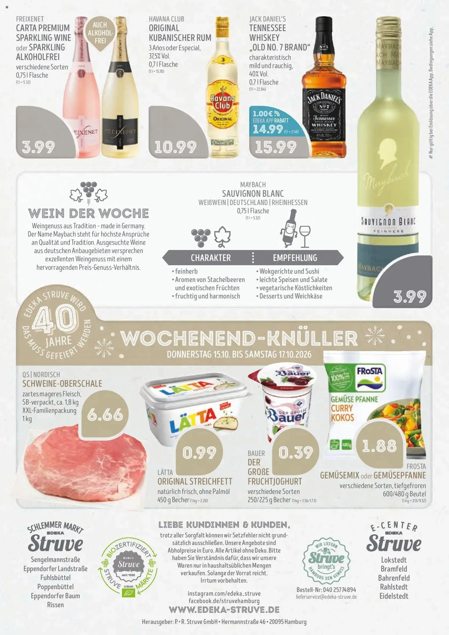 Edeka Struve Prospekt (ab 12.10.2026) zum Blättern von 12. Oktober bis 17. Oktober 2026 - Prospekt seite 16