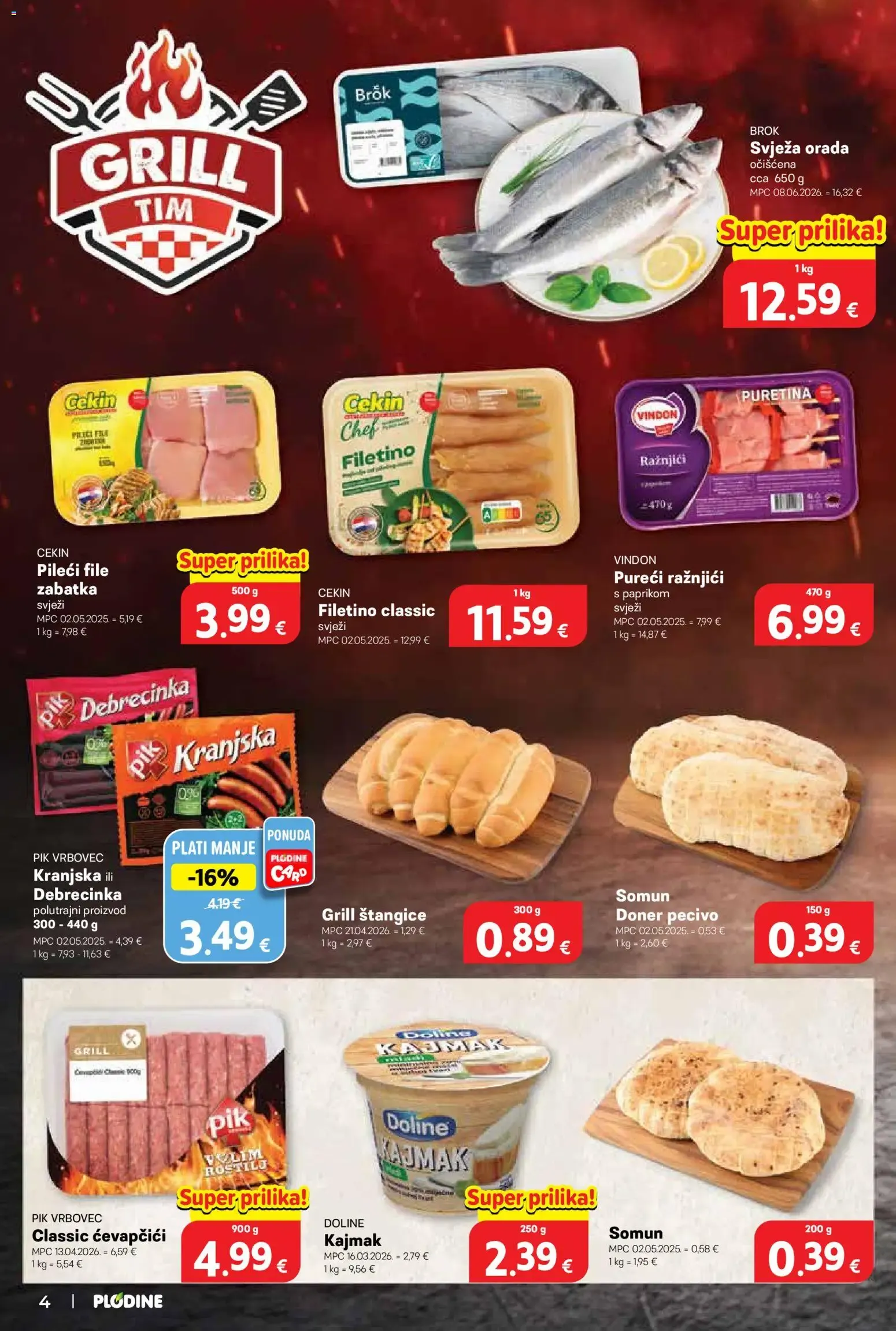Katalog Plodine - Uvijek od akcije od 15. srpnja do 21. srpnja 2026. - Pregled Stranica 4