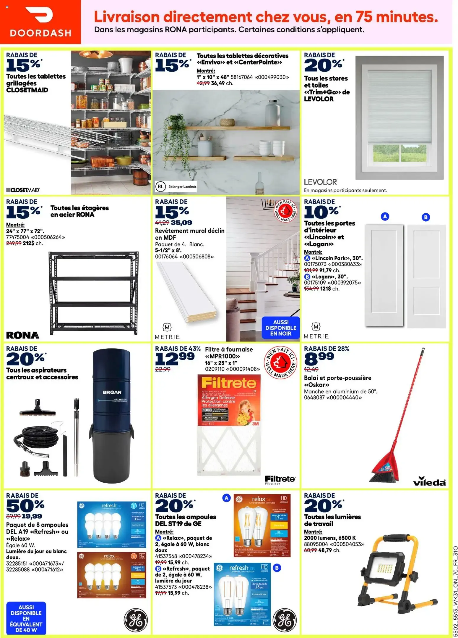 15% de Rabais from August 28 to August 30 2026 - flyer page 17