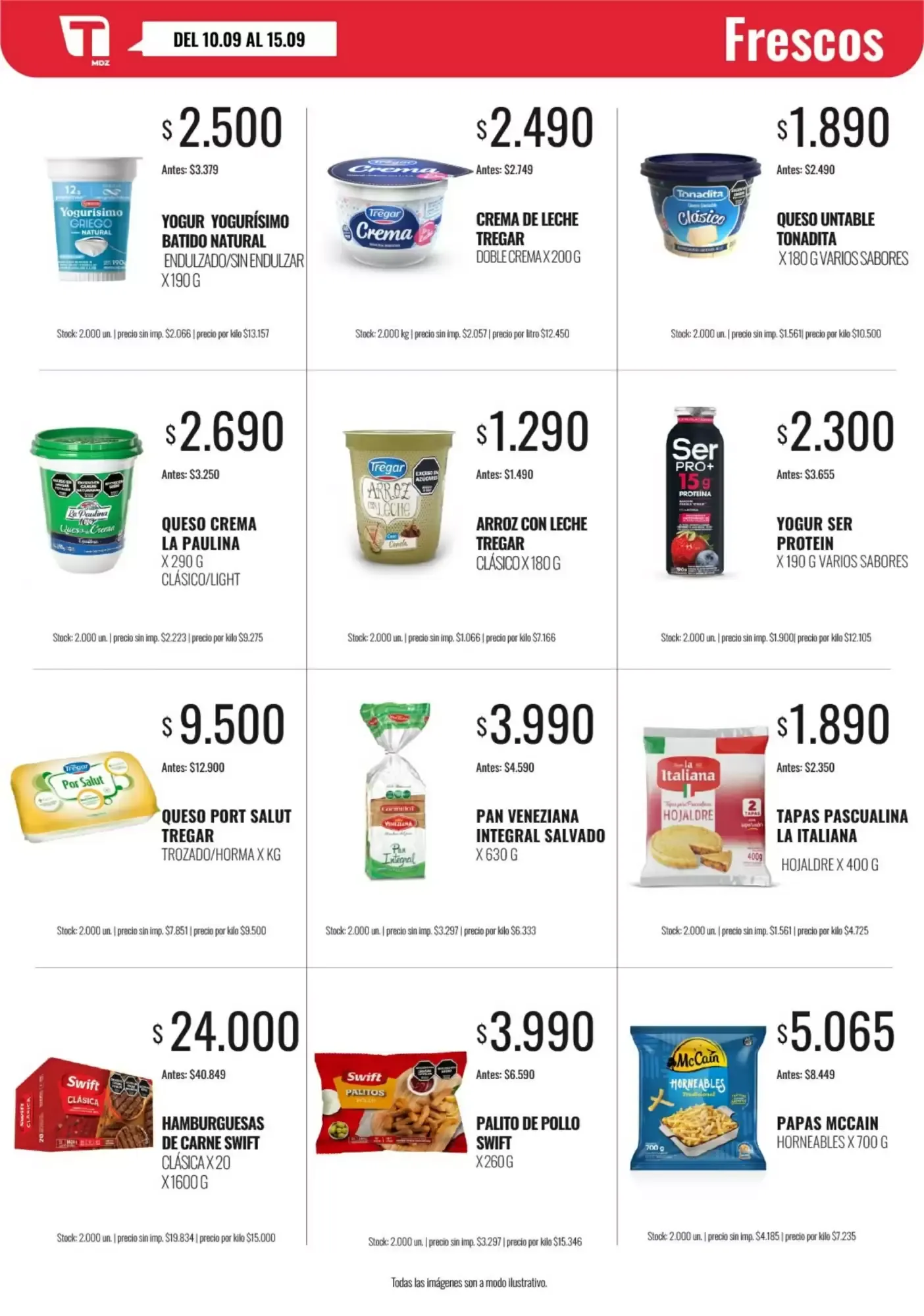 Ofertas de Catálogo de Ofertas Tadicor Mayorista - Minorista 9 de septiembre al 15 de septiembre 2026 - Página 4 del catálogo