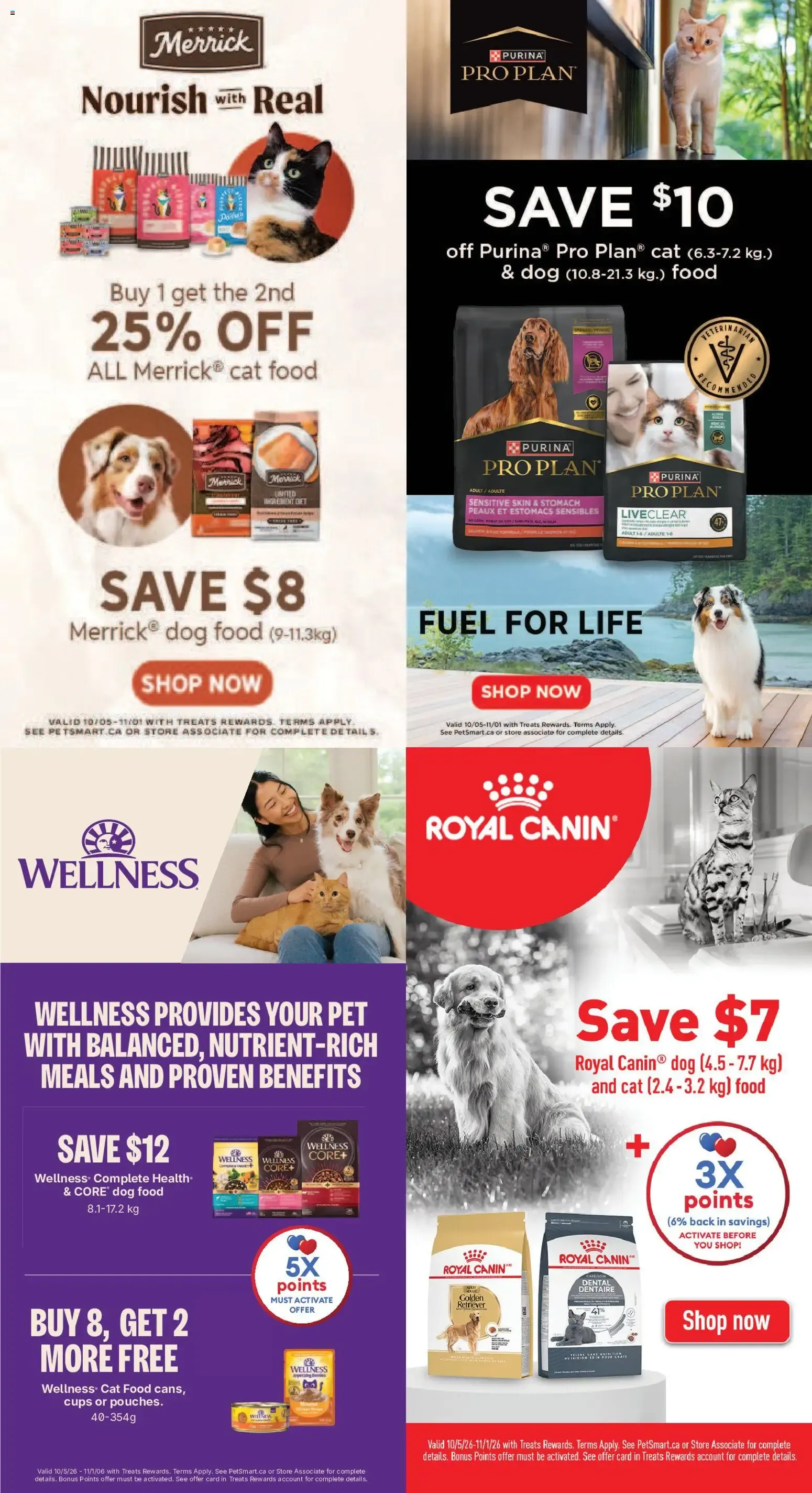 Petsmart weekly flyer / circulaire from Oct 5, 2026 > weekly specials & deals from October 5 to November 1 2026 - flyer page 7