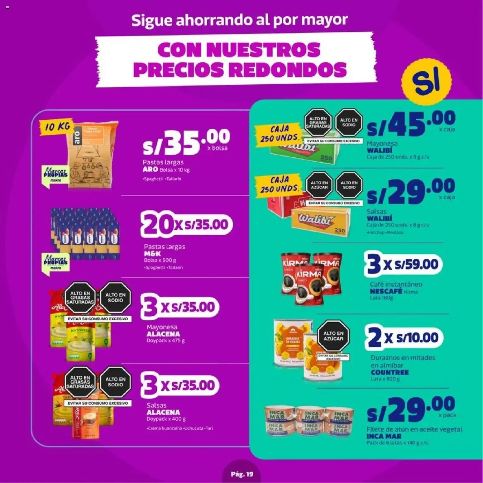 Catalogo de Makro: Vuelven los Precios Redondos 27 de agosto al 9 de setiembre 2026 - Pag 19